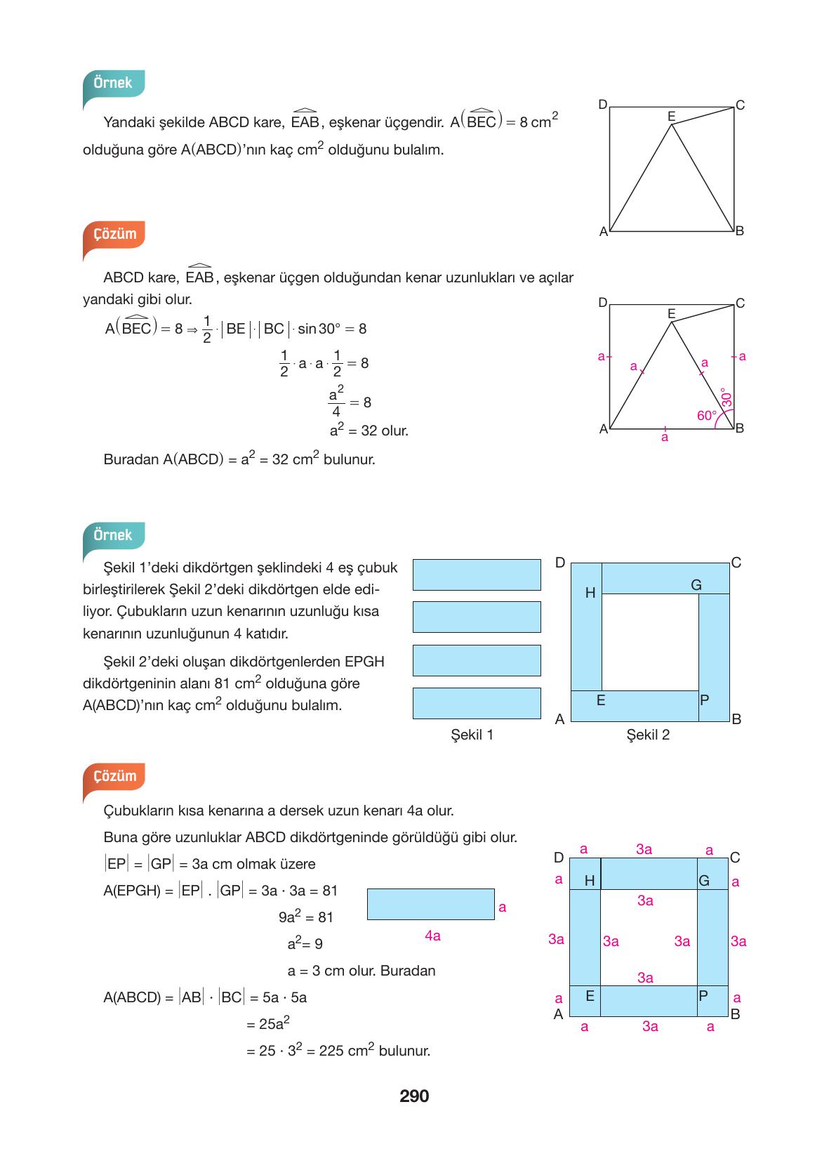 10. Sınıf Hecce Yayıncılık Matematik Ders Kitabı Sayfa 290 Cevapları