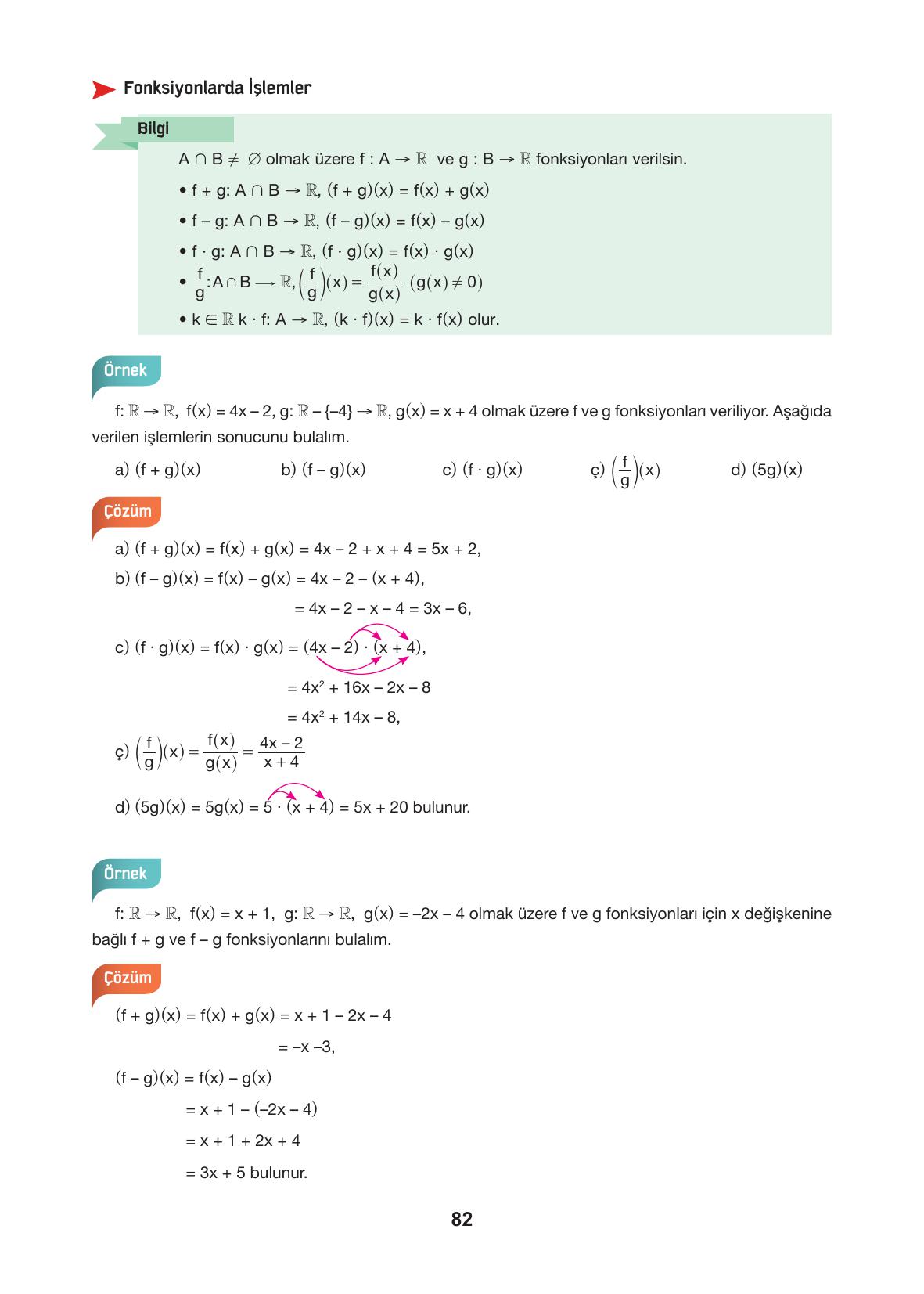 10. Sınıf Hecce Yayıncılık Matematik Ders Kitabı Sayfa 82 Cevapları 10. Sınıf Hecce Yayıncılık Matematik Ders Kitabı Sayfa 82 Cevapları