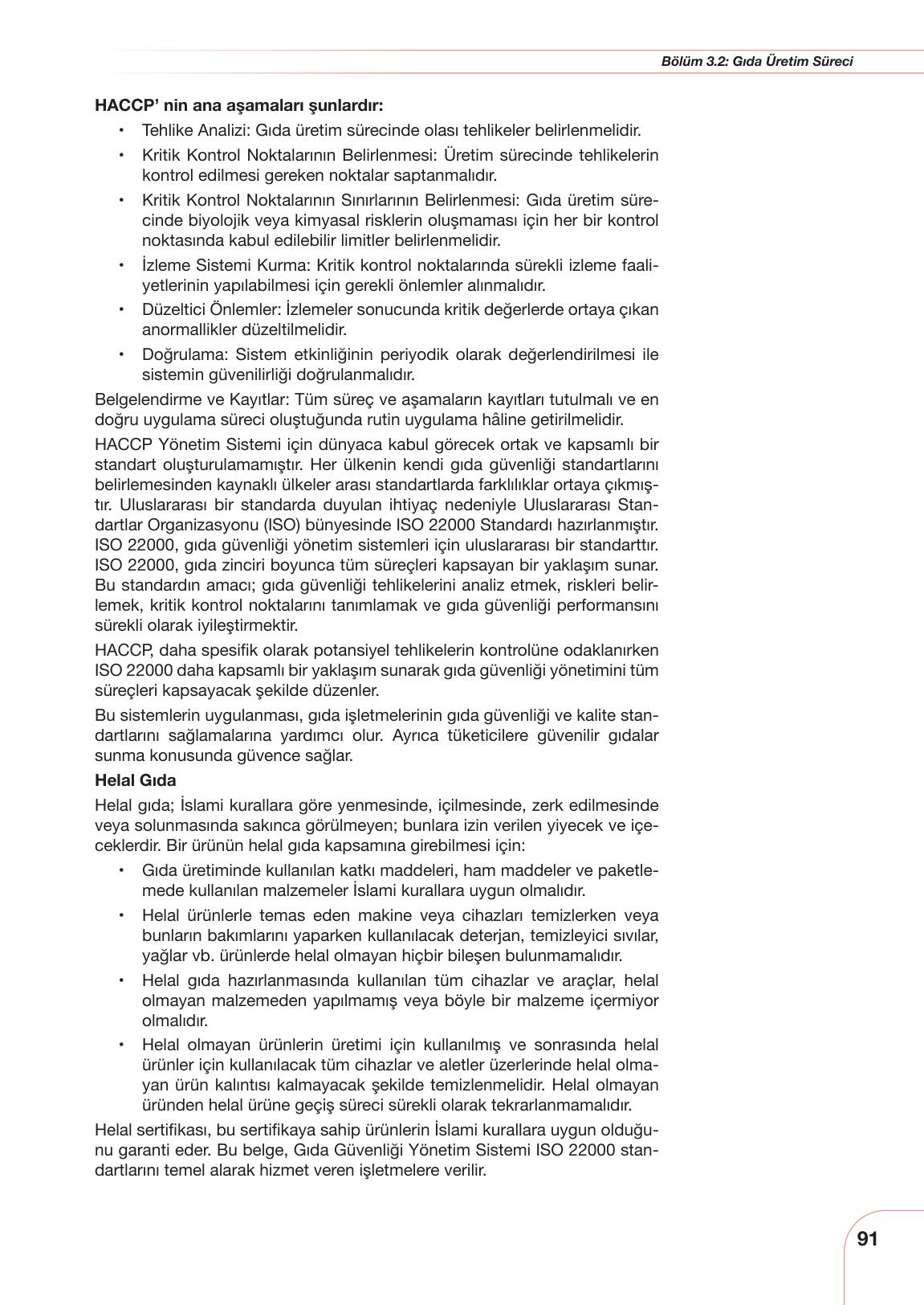 10. Sınıf Meb Yayınları Sürdürülebilir Tarım Ve Gıda Güvenliği Ders Kitabı Sayfa 91 Cevapları