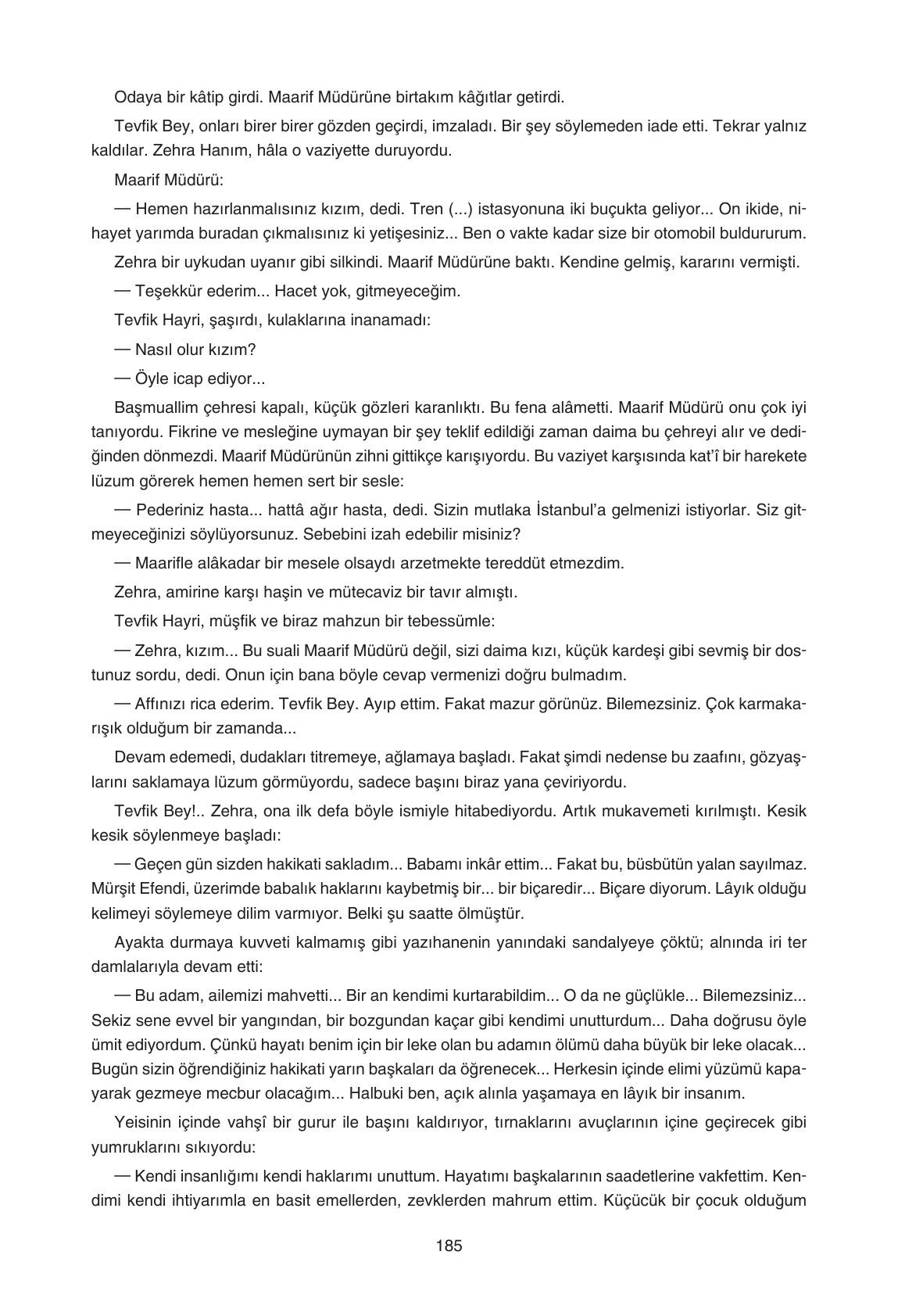 11. Sınıf Gizem Yayınları Türk Dili Ve Edebiyatı Ders Kitabı Sayfa 185 Cevapları