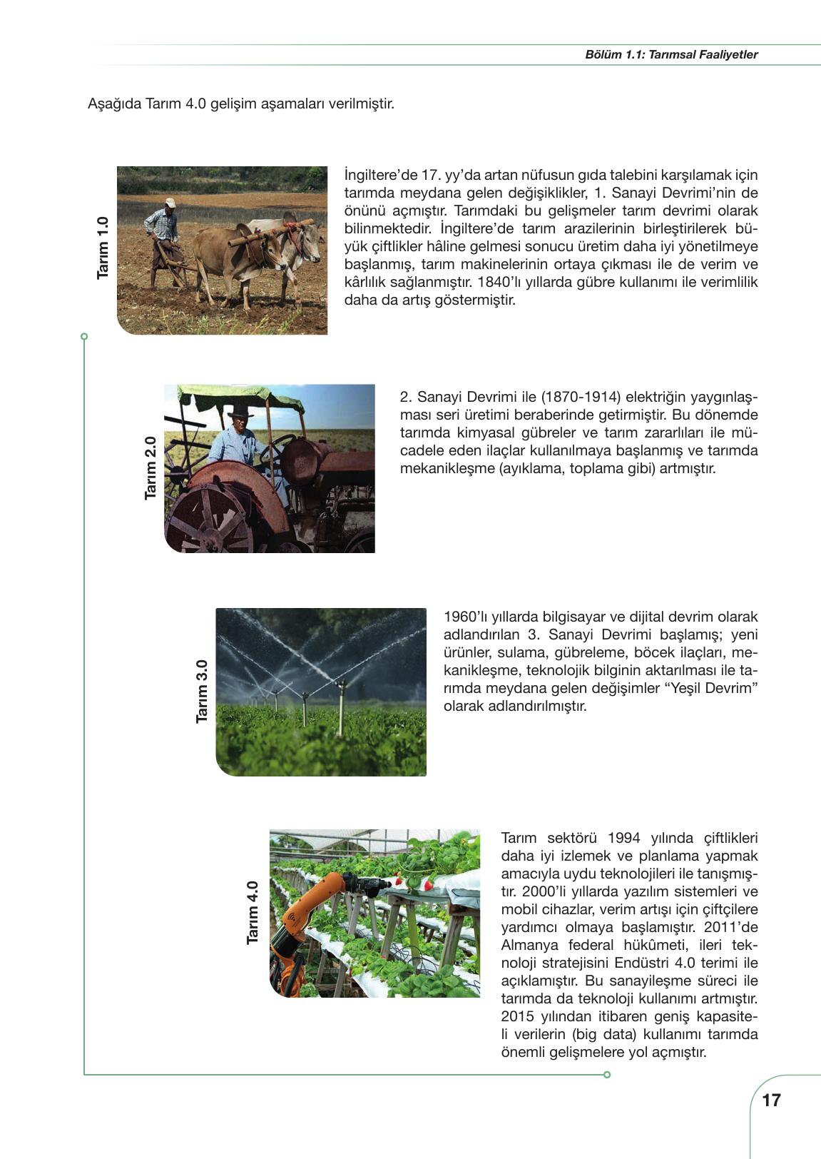 11. Sınıf Meb Yayınları Tarım Ve Gıda Güvenliği Ders Kitabı Sayfa 17 Cevapları
