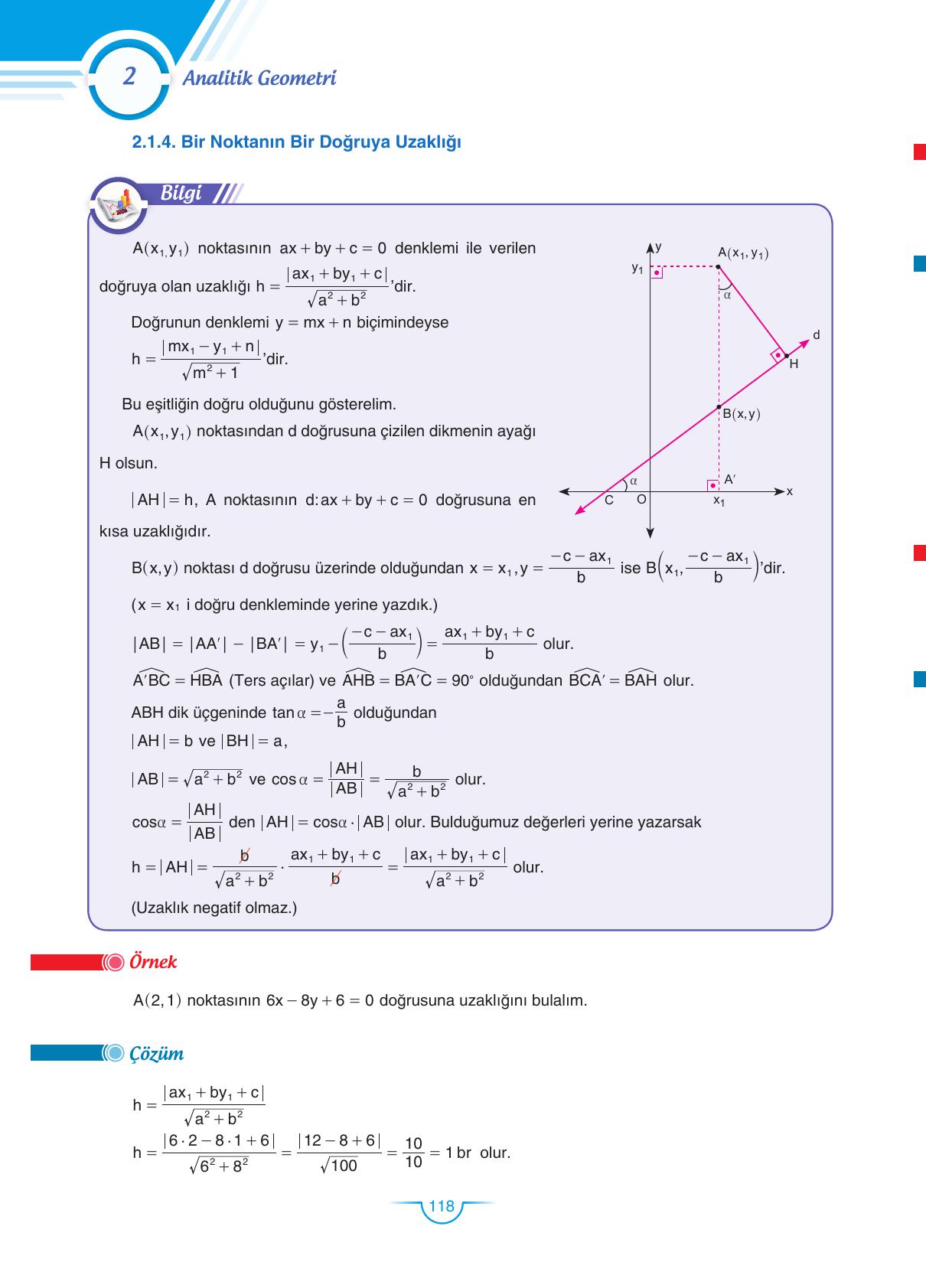 11. Sınıf Sdr Dikey Yayıncılık Matematik Ders Kitabı Sayfa 118 Cevapları