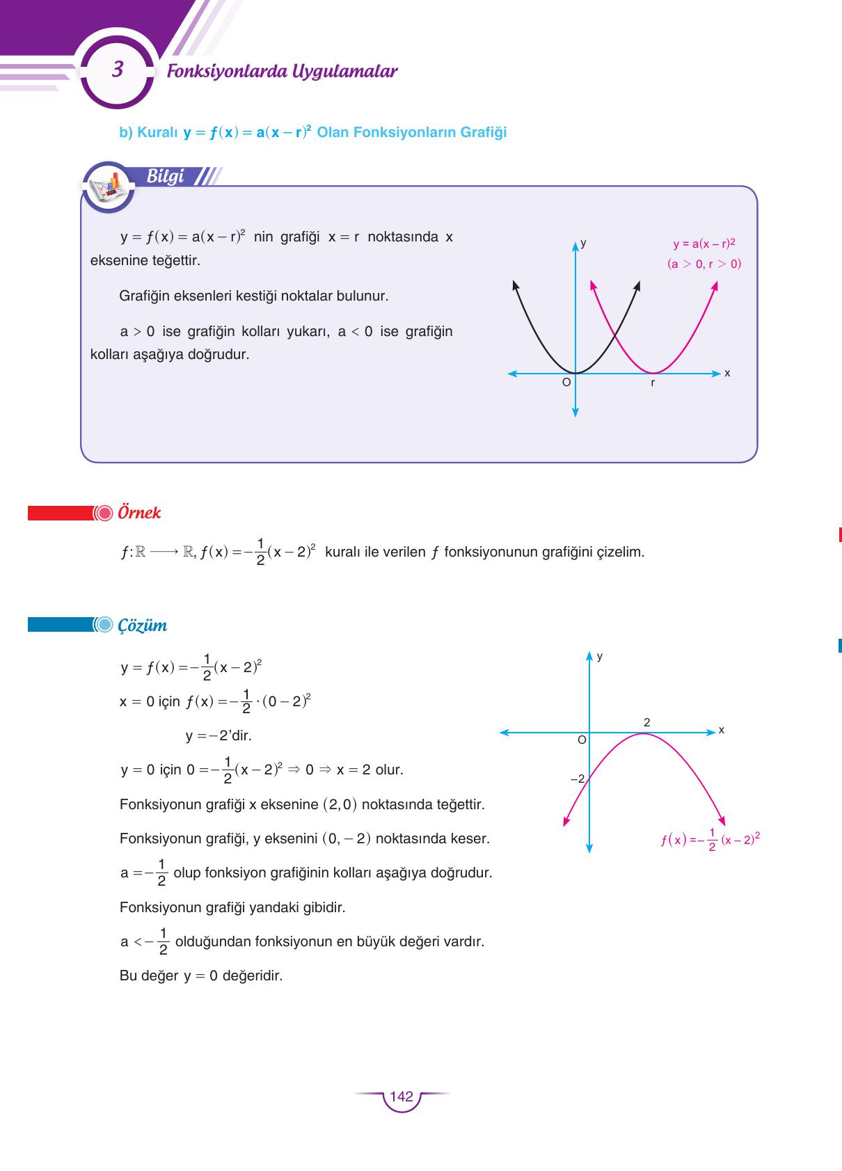 11. Sınıf Sdr Dikey Yayıncılık Matematik Ders Kitabı Sayfa 142 Cevapları