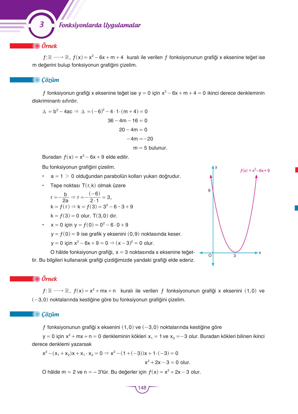 11. Sınıf Sdr Dikey Yayıncılık Matematik Ders Kitabı Sayfa 148 Cevapları