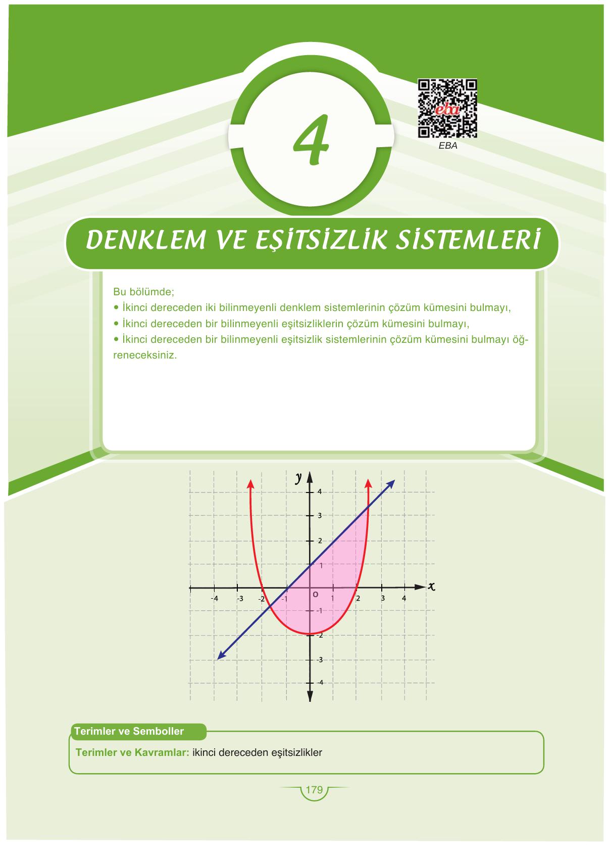 11. Sınıf Sdr Dikey Yayıncılık Matematik Ders Kitabı Sayfa 179 Cevapları