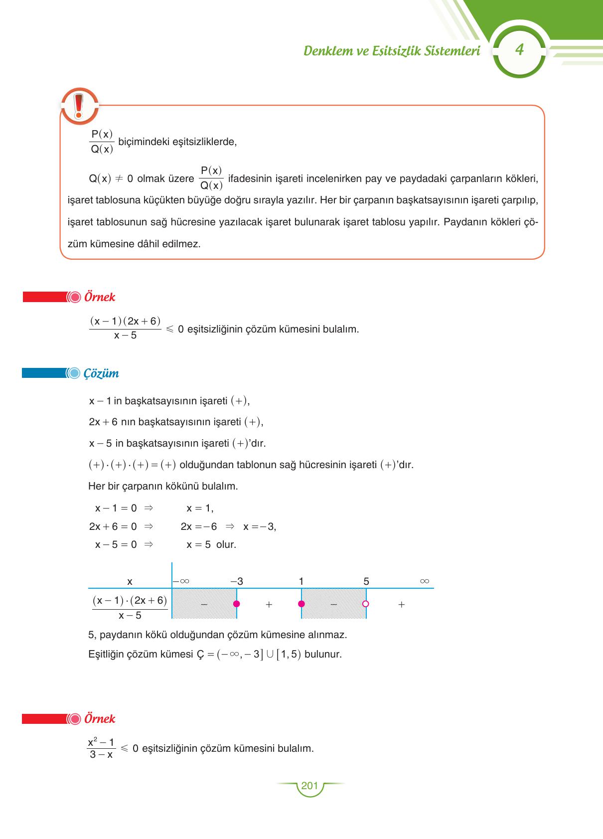 11. Sınıf Sdr Dikey Yayıncılık Matematik Ders Kitabı Sayfa 201 Cevapları