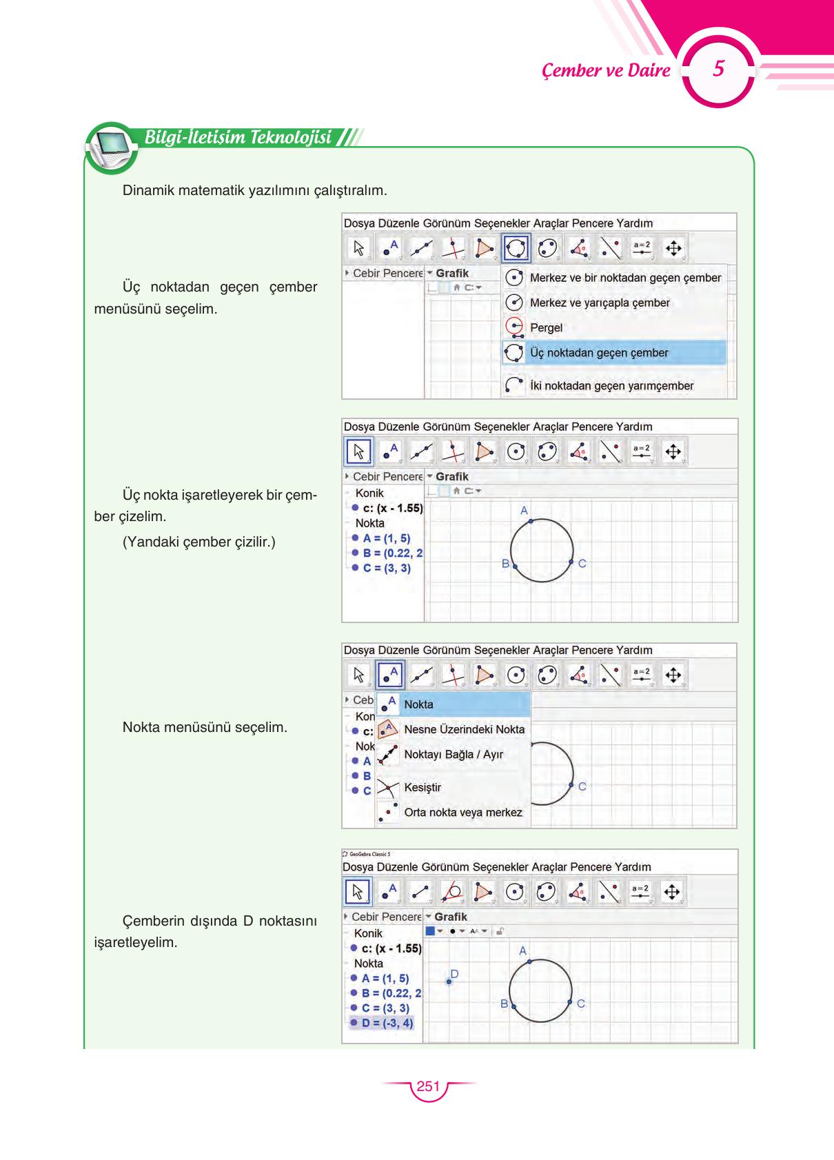11. Sınıf Sdr Dikey Yayıncılık Matematik Ders Kitabı Sayfa 251 Cevapları