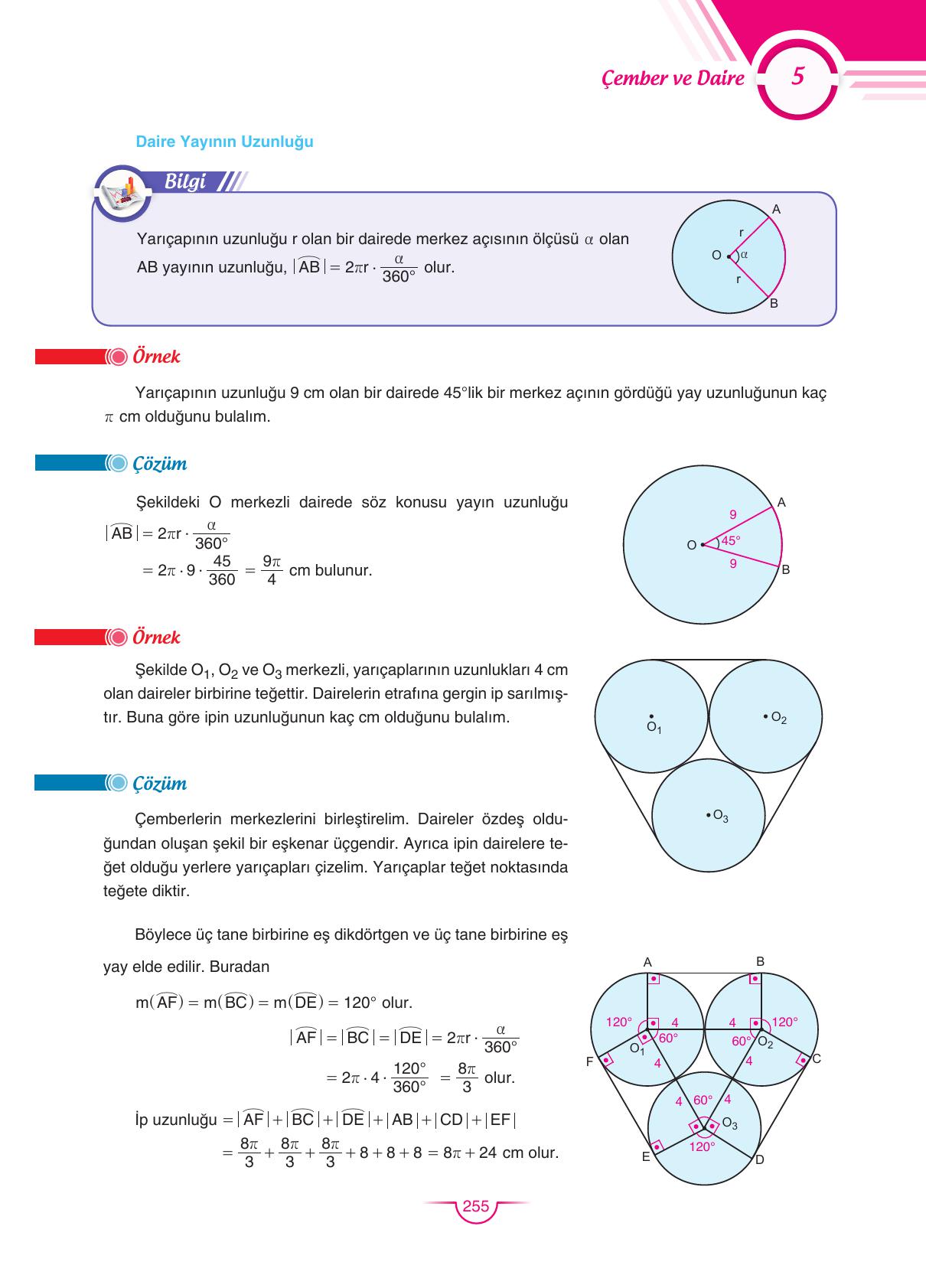 11. Sınıf Sdr Dikey Yayıncılık Matematik Ders Kitabı Sayfa 255 Cevapları