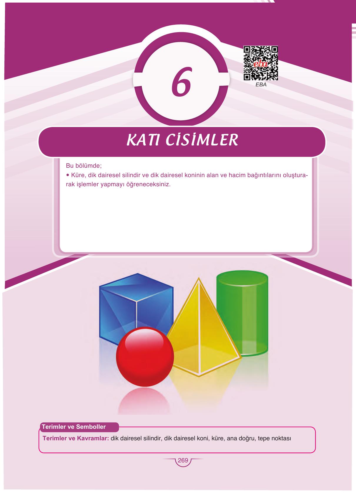 11. Sınıf Sdr Dikey Yayıncılık Matematik Ders Kitabı Sayfa 269 Cevapları