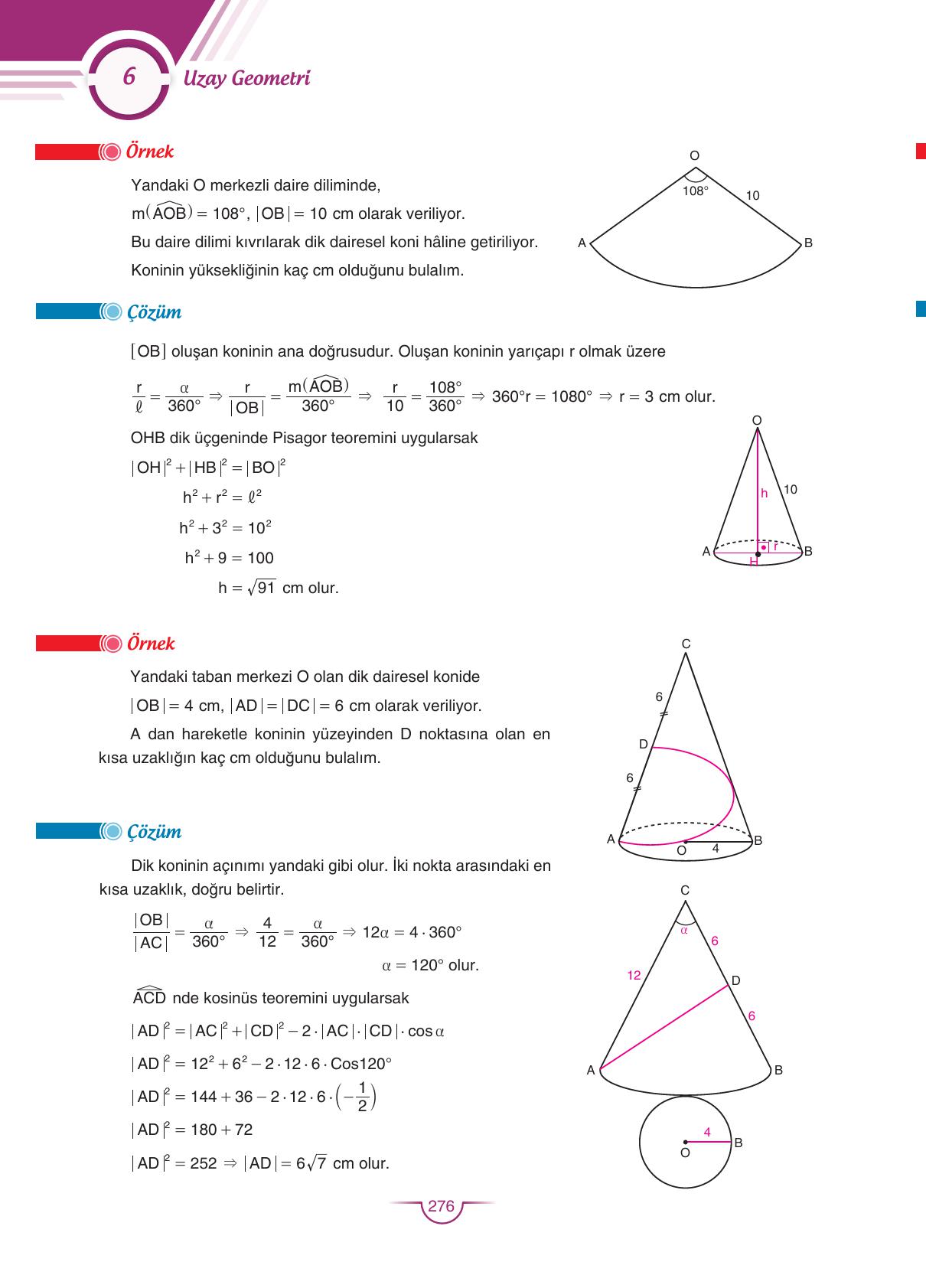 11. Sınıf Sdr Dikey Yayıncılık Matematik Ders Kitabı Sayfa 276 Cevapları
