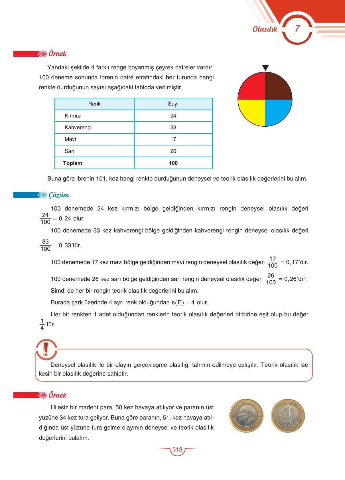11. Sınıf Sdr Dikey Yayıncılık Matematik Ders Kitabı Sayfa 313 Cevapları