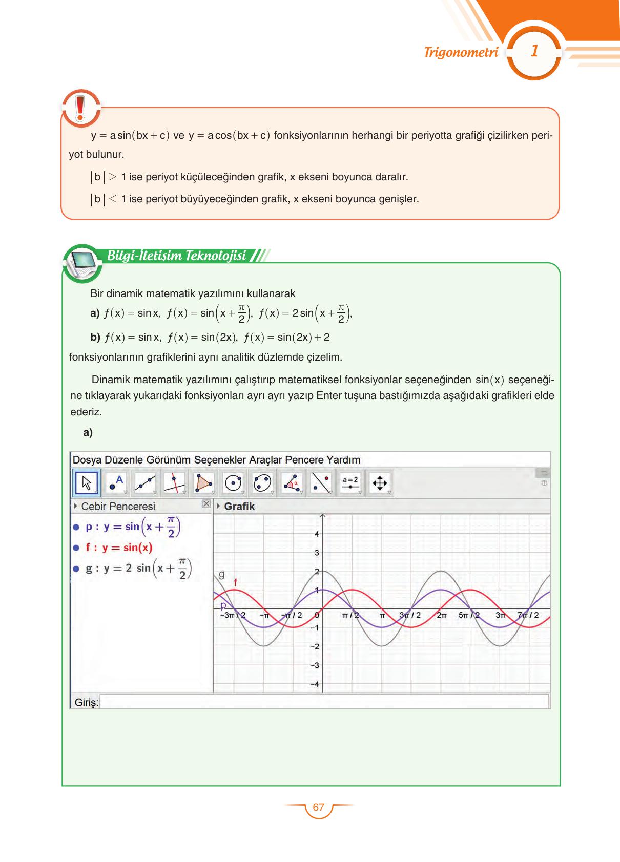 11. Sınıf Sdr Dikey Yayıncılık Matematik Ders Kitabı Sayfa 67 Cevapları