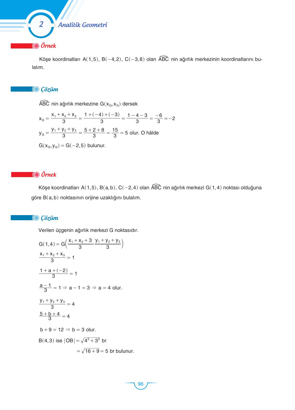 11. Sınıf Sdr Dikey Yayıncılık Matematik Ders Kitabı Sayfa 96 Cevapları