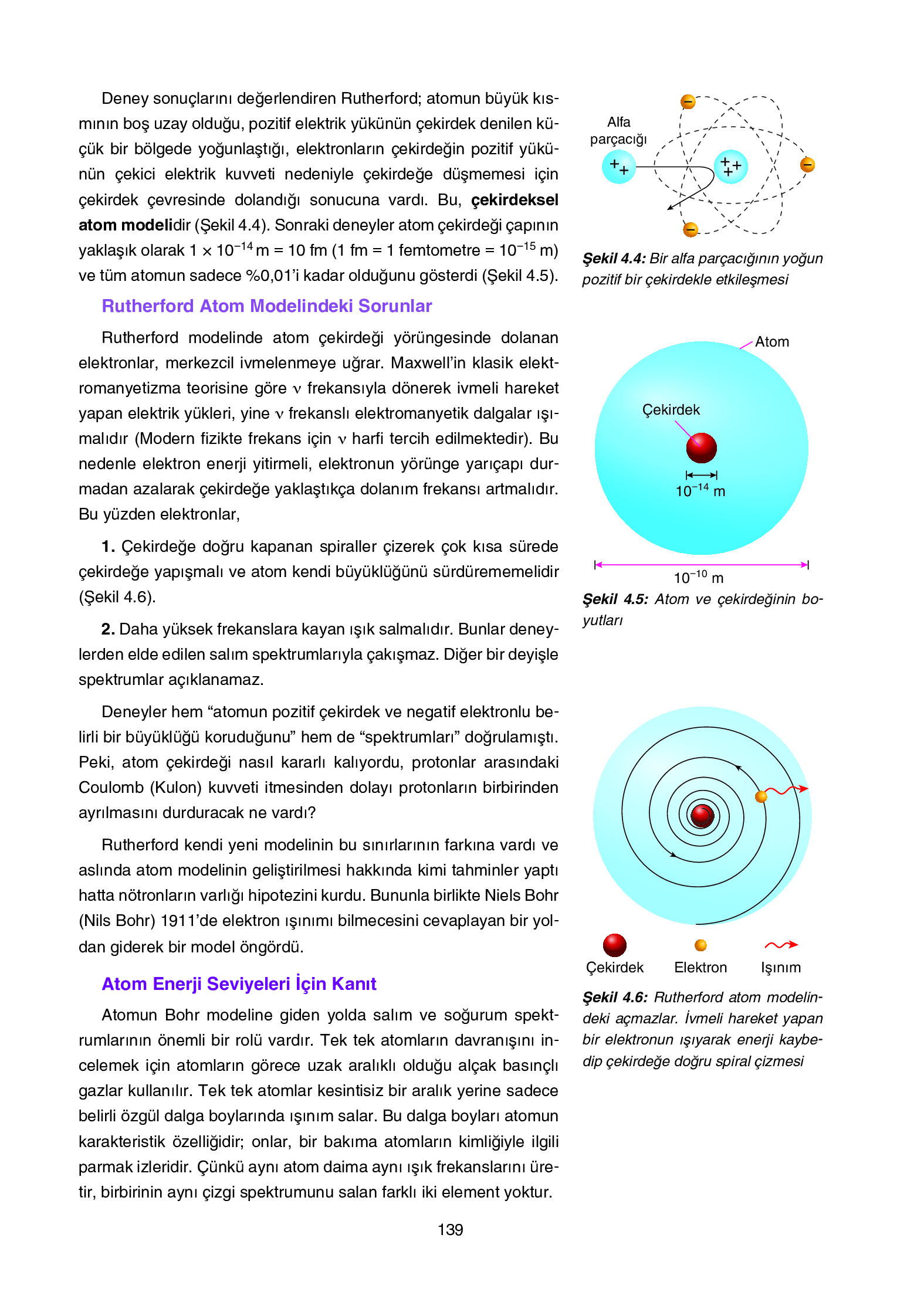 12. Sınıf Yıldırım Yayınları Fizik Ders Kitabı Sayfa 139 Cevapları