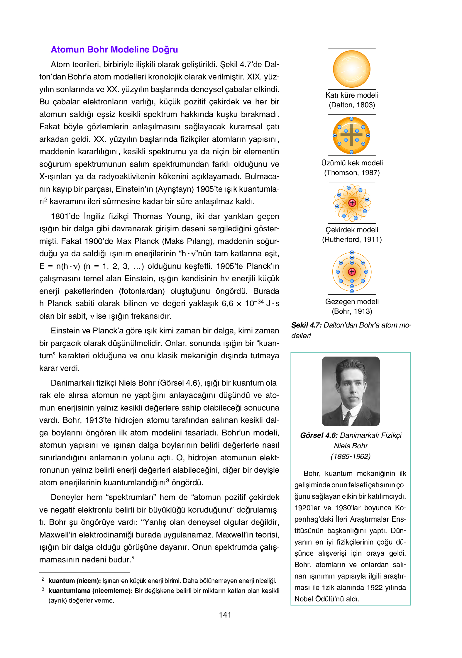 12. Sınıf Yıldırım Yayınları Fizik Ders Kitabı Sayfa 141 Cevapları