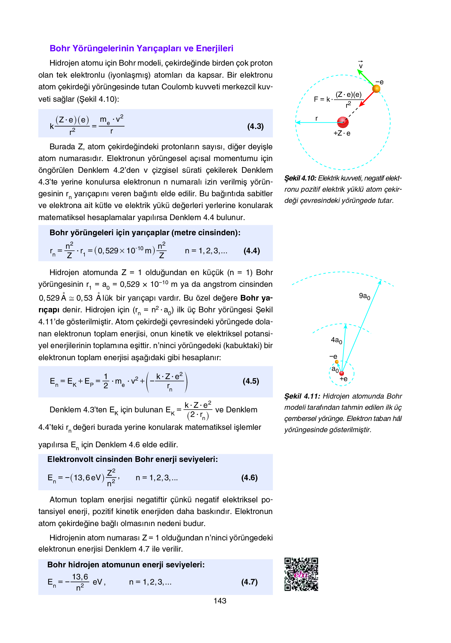 12. Sınıf Yıldırım Yayınları Fizik Ders Kitabı Sayfa 143 Cevapları