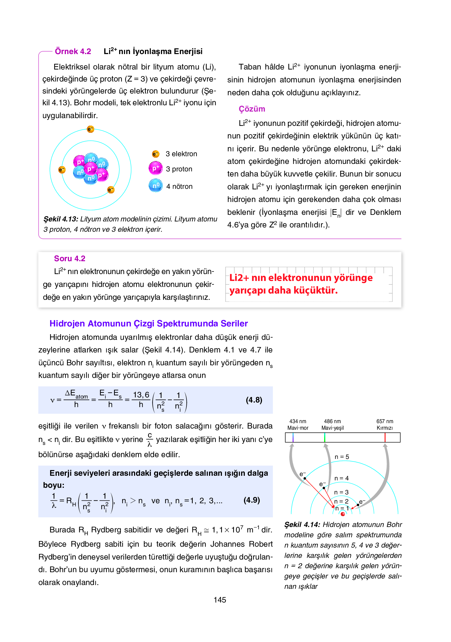 12. Sınıf Yıldırım Yayınları Fizik Ders Kitabı Sayfa 145 Cevapları