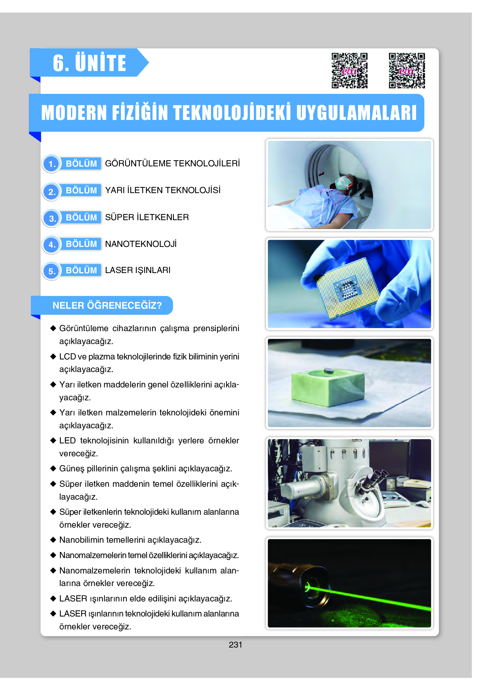 12. Sınıf Yıldırım Yayınları Fizik Ders Kitabı Sayfa 231 Cevapları 12. Sınıf Yıldırım Yayınları Fizik Ders Kitabı Sayfa 231 Cevapları