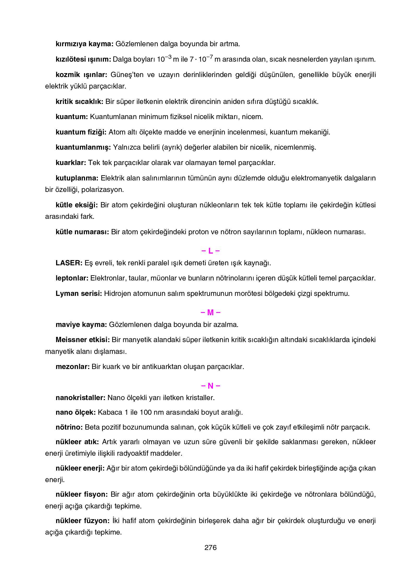 12. Sınıf Yıldırım Yayınları Fizik Ders Kitabı Sayfa 276 Cevapları 12. Sınıf Yıldırım Yayınları Fizik Ders Kitabı Sayfa 276 Cevapları