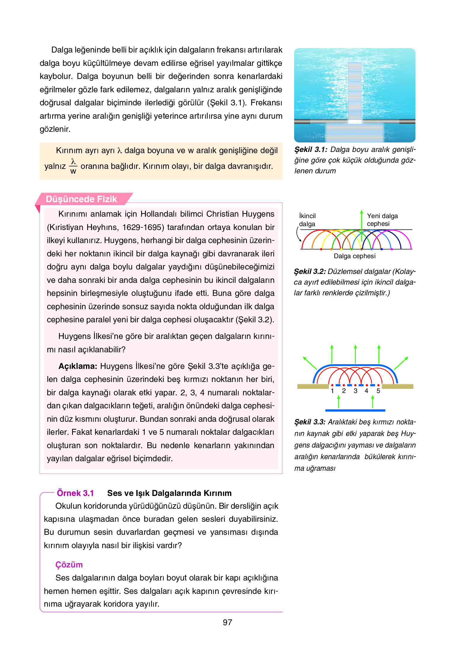 12. Sınıf Yıldırım Yayınları Fizik Ders Kitabı Sayfa 97 Cevapları