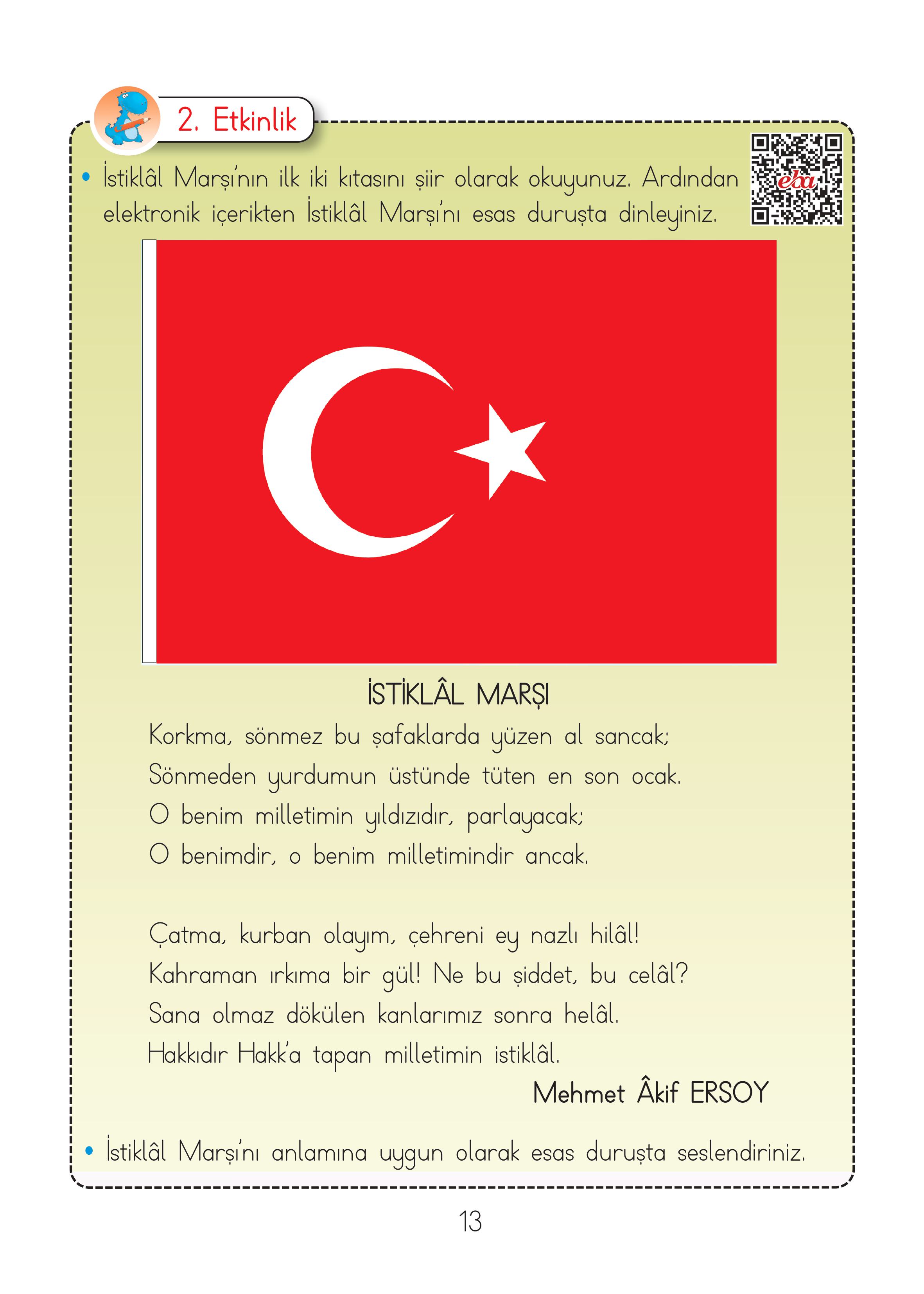 2. Sınıf Hecce Yayıncılık Müzik Ders Kitabı Sayfa 13 Cevapları