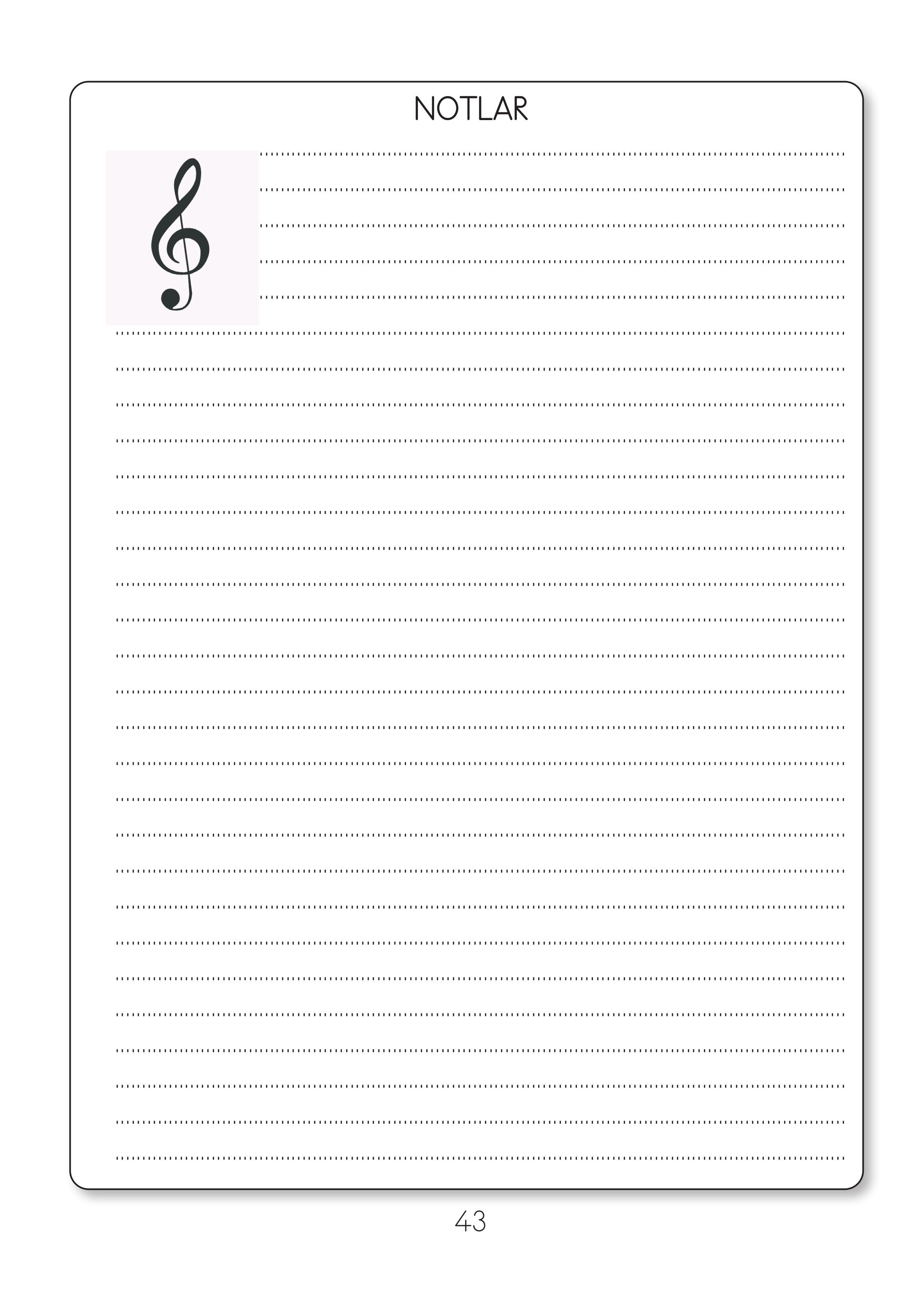 2. Sınıf Hecce Yayıncılık Müzik Ders Kitabı Sayfa 43 Cevapları