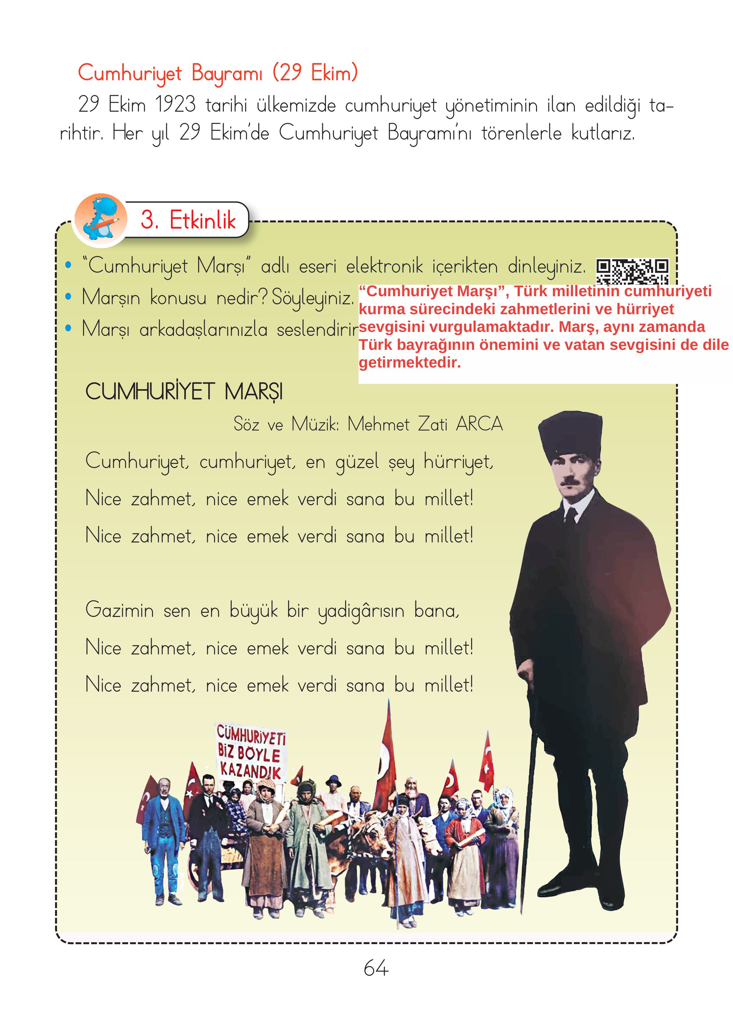 2. Sınıf Hecce Yayıncılık Müzik Ders Kitabı Sayfa 64 Cevapları 2. Sınıf Hecce Yayıncılık Müzik Ders Kitabı Sayfa 64 Cevapları