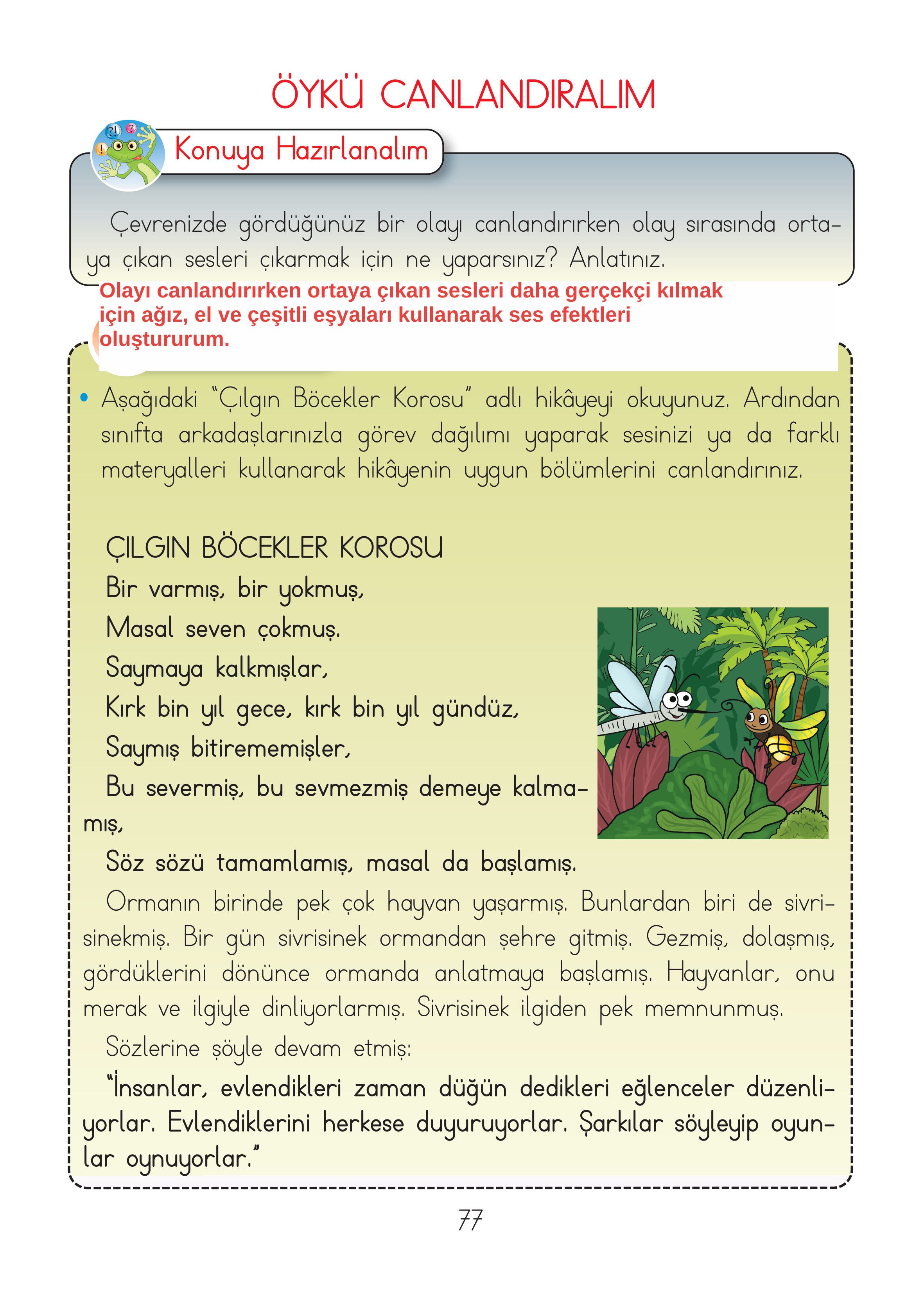 2. Sınıf Hecce Yayıncılık Müzik Ders Kitabı Sayfa 77 Cevapları 2. Sınıf Hecce Yayıncılık Müzik Ders Kitabı Sayfa 77 Cevapları