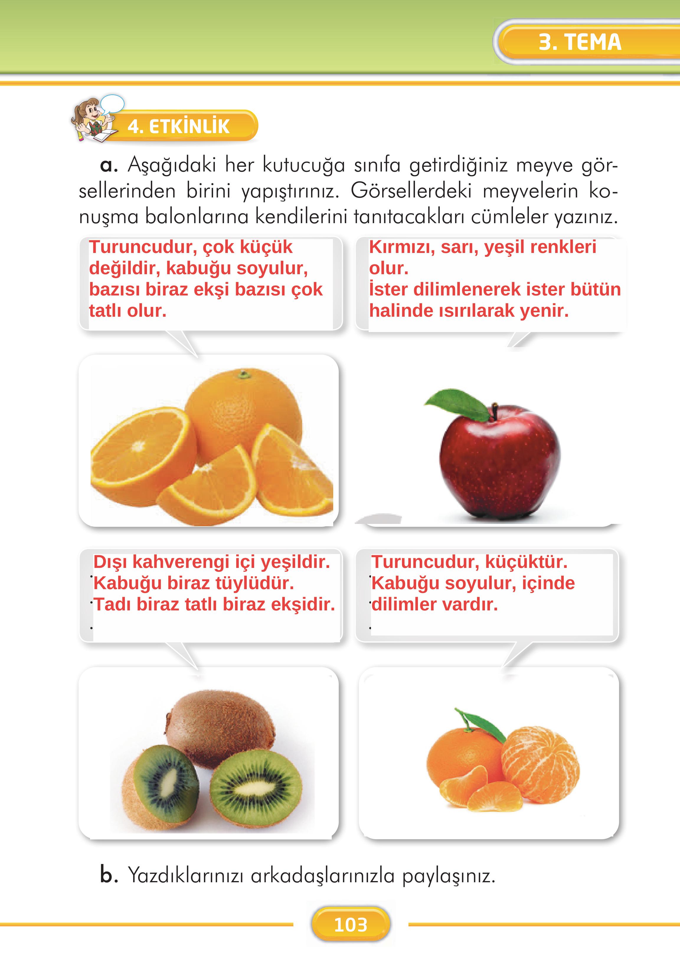 2. Sınıf İlke Yayınları Türkçe Ders Kitabı Sayfa 103 Cevapları 2. Sınıf İlke Yayınları Türkçe Ders Kitabı Sayfa 103 Cevapları