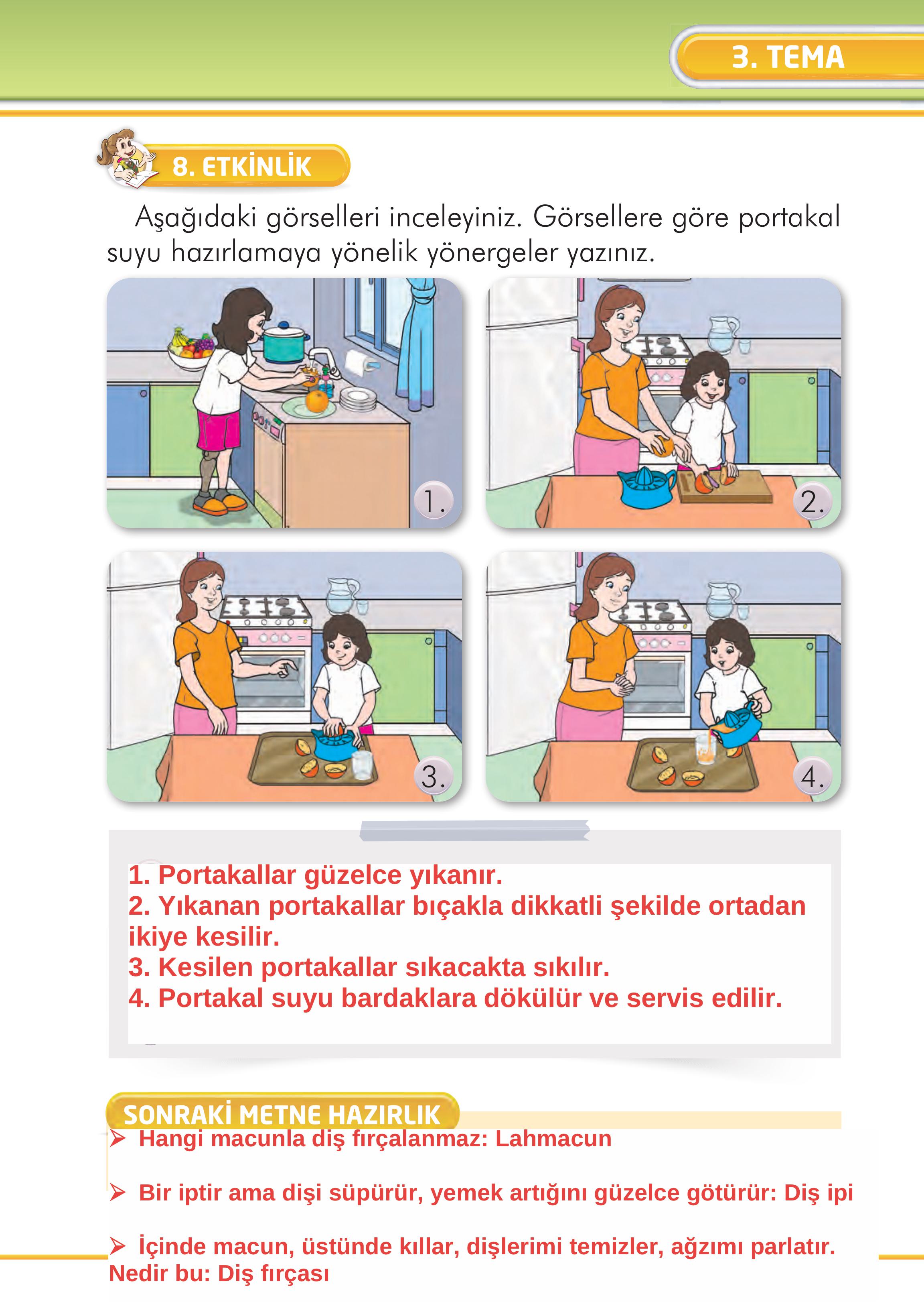 2. Sınıf İlke Yayınları Türkçe Ders Kitabı Sayfa 107 Cevapları 2. Sınıf İlke Yayınları Türkçe Ders Kitabı Sayfa 107 Cevapları