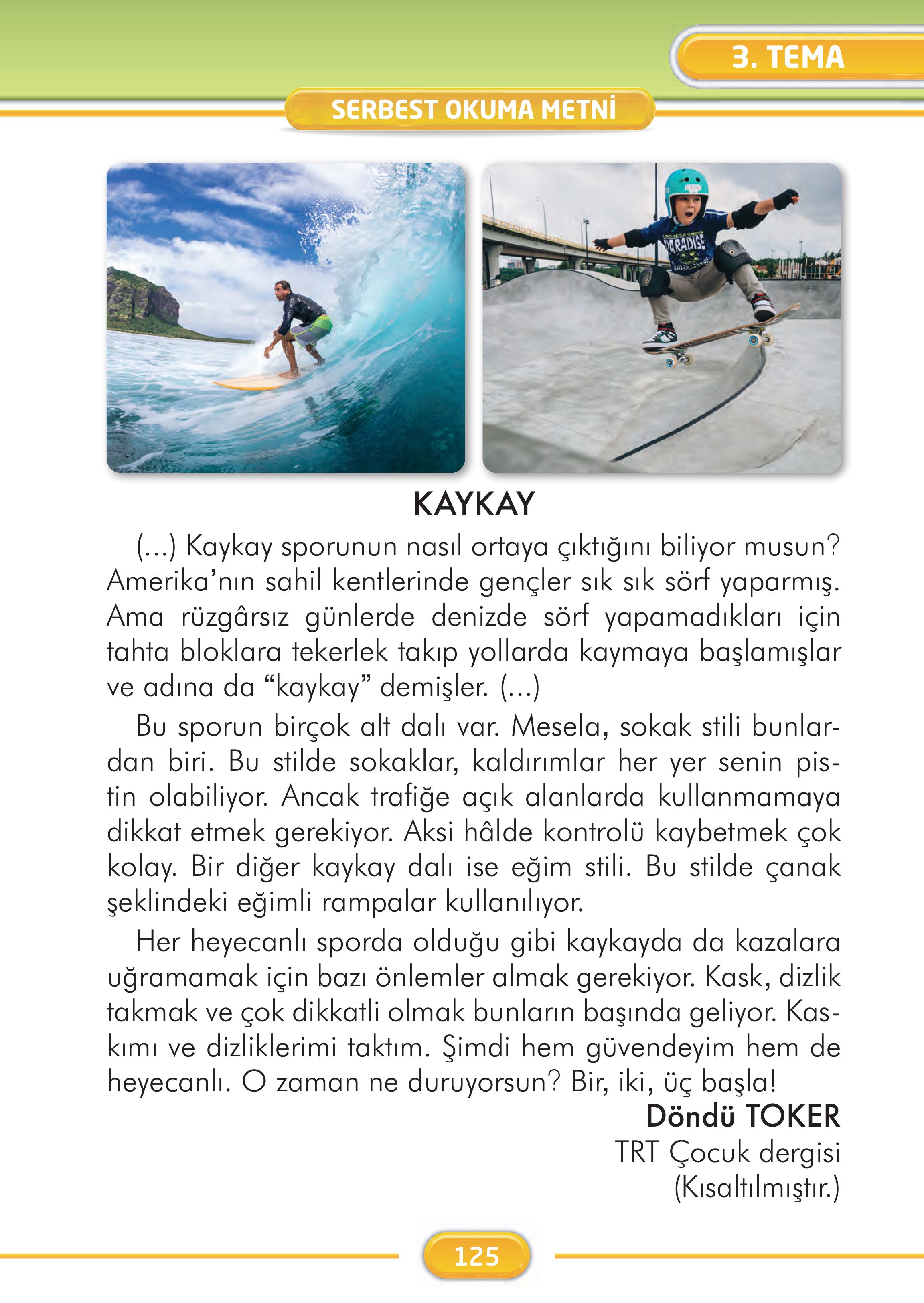 2. Sınıf İlke Yayınları Türkçe Ders Kitabı Sayfa 125 Cevapları 2. Sınıf İlke Yayınları Türkçe Ders Kitabı Sayfa 125 Cevapları