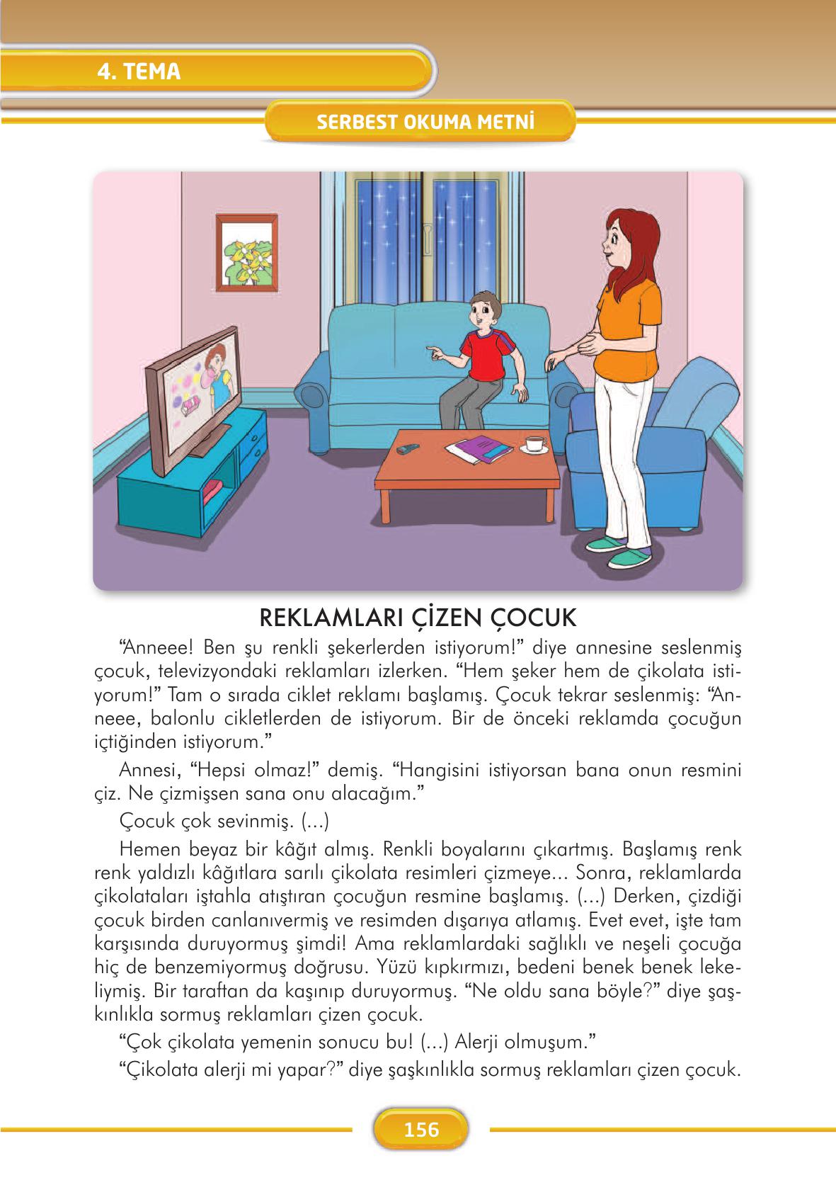 3. Sınıf İlke Yayınları Türkçe Ders Kitabı Sayfa 156 Cevapları