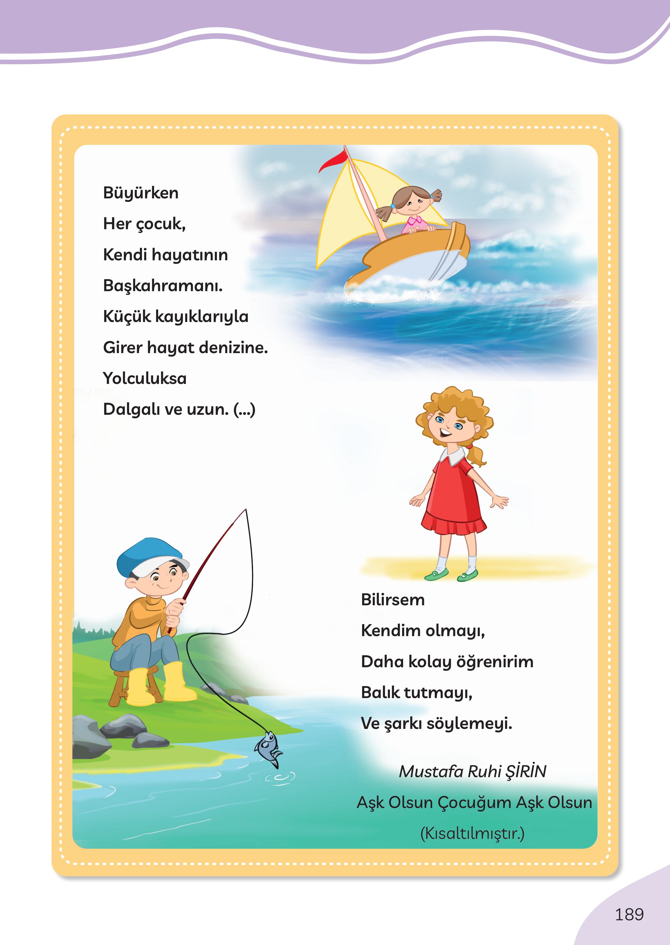 3. Sınıf Meb Yayınları Türkçe Ders Kitabı Sayfa 189 Cevapları 3. Sınıf Meb Yayınları Türkçe Ders Kitabı Sayfa 189 Cevapları