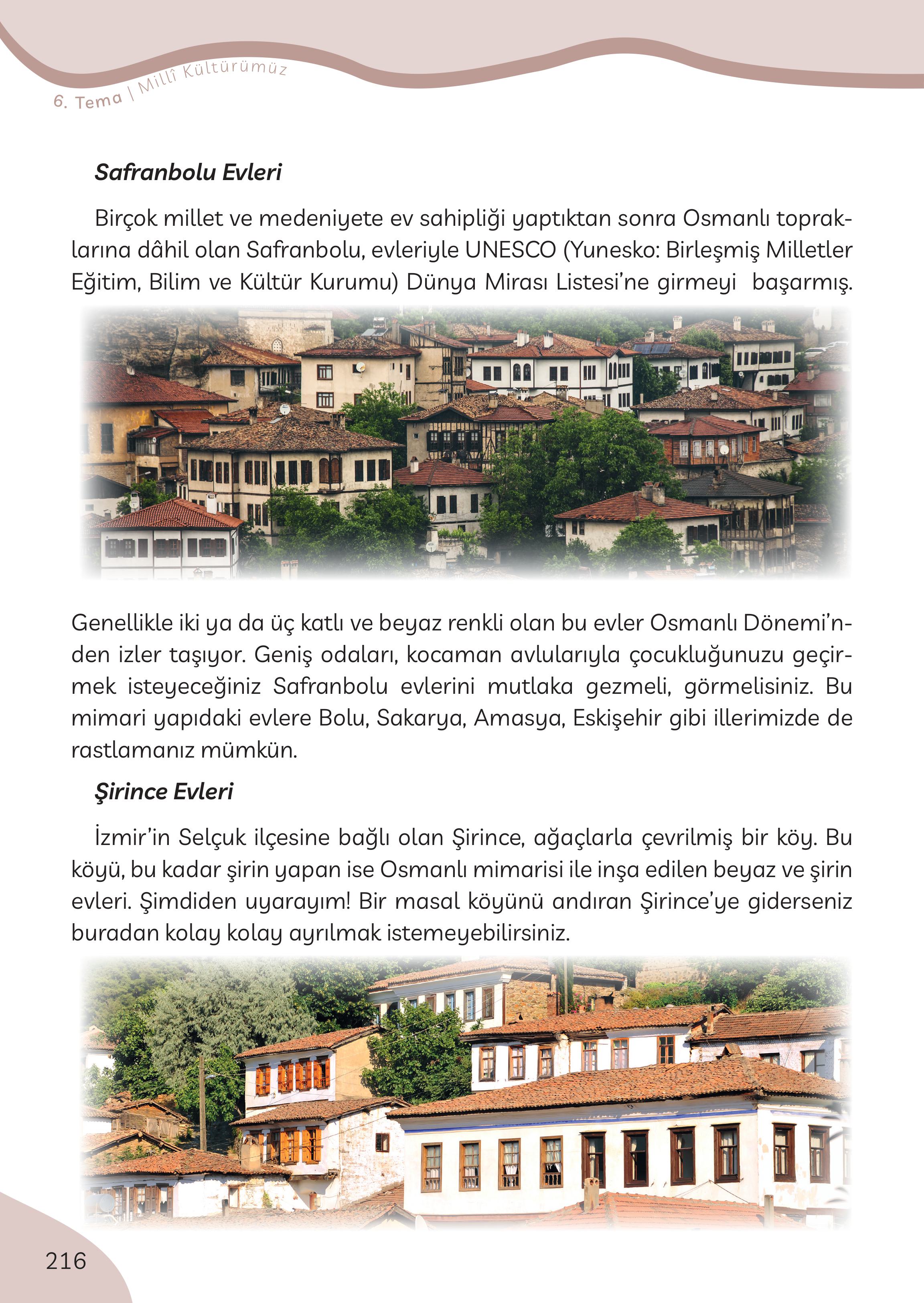 3. Sınıf Meb Yayınları Türkçe Ders Kitabı Sayfa 216 Cevapları