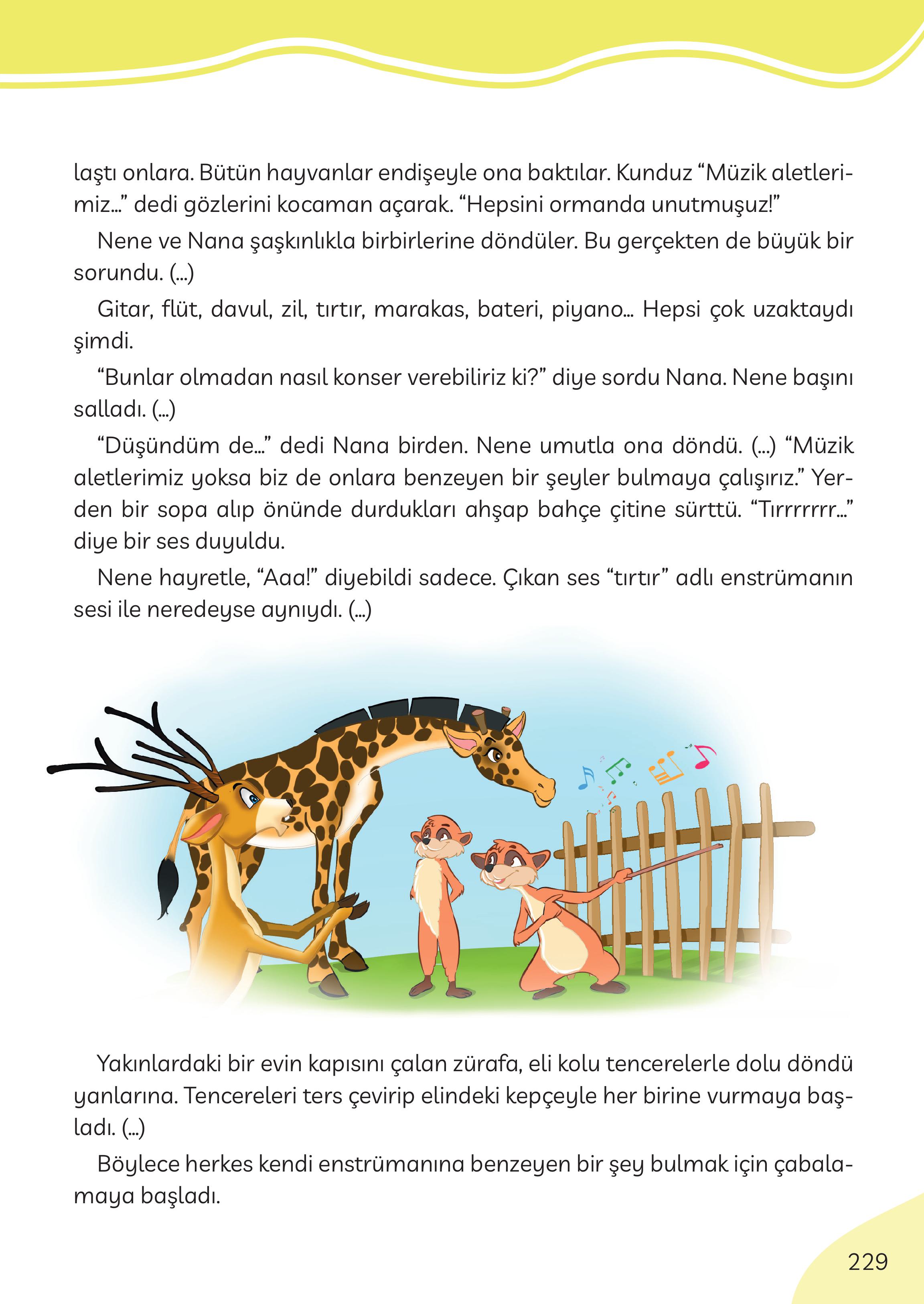 3. Sınıf Meb Yayınları Türkçe Ders Kitabı Sayfa 229 Cevapları 3. Sınıf Meb Yayınları Türkçe Ders Kitabı Sayfa 229 Cevapları