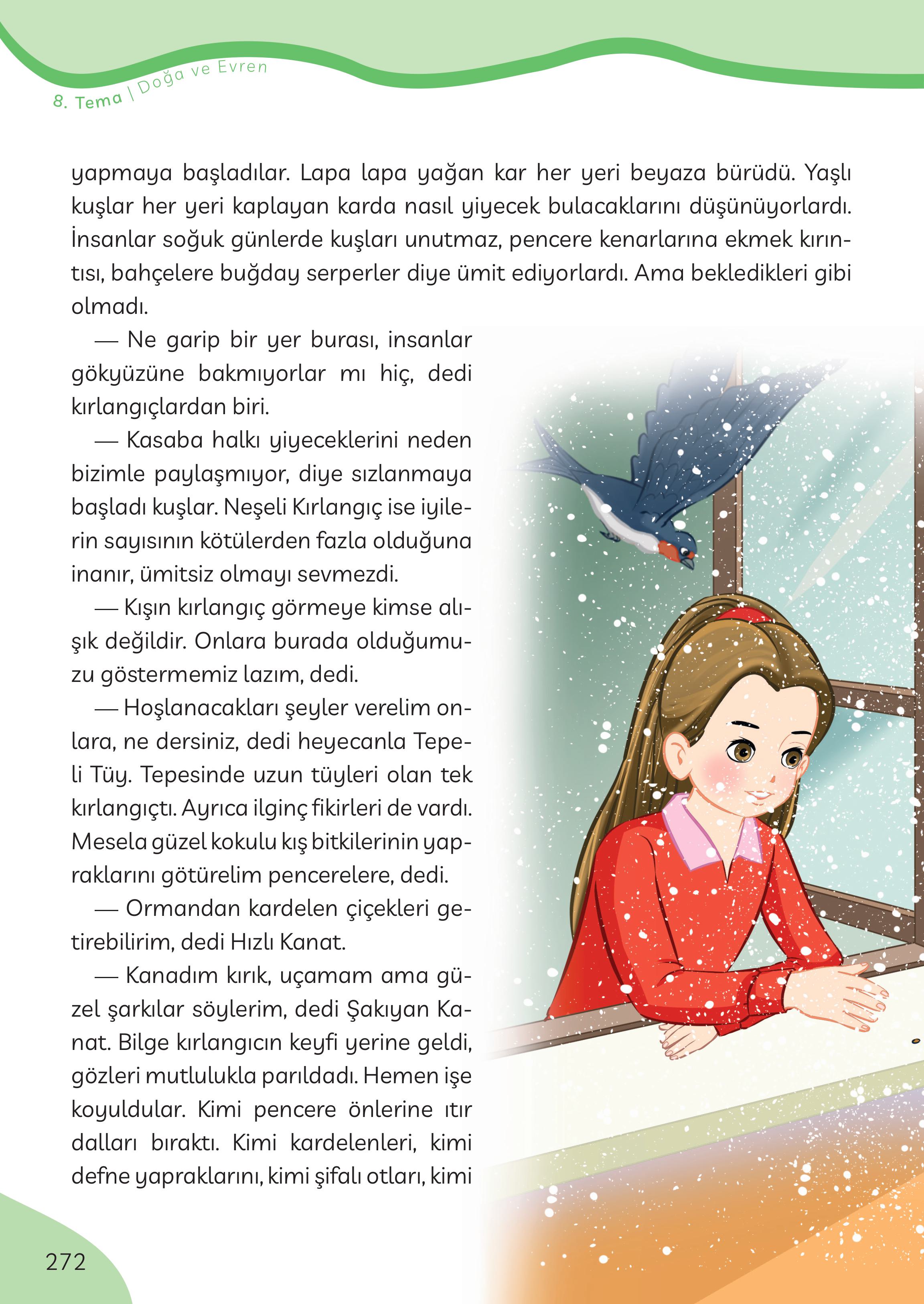 3. Sınıf Meb Yayınları Türkçe Ders Kitabı Sayfa 272 Cevapları 3. Sınıf Meb Yayınları Türkçe Ders Kitabı Sayfa 272 Cevapları