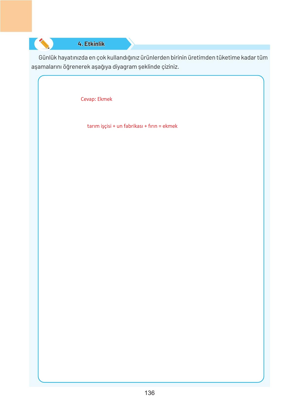 4. Sınıf Hecce Yayıncılık Sosyal Bilgiler Ders Kitabı Sayfa 136 Cevapları