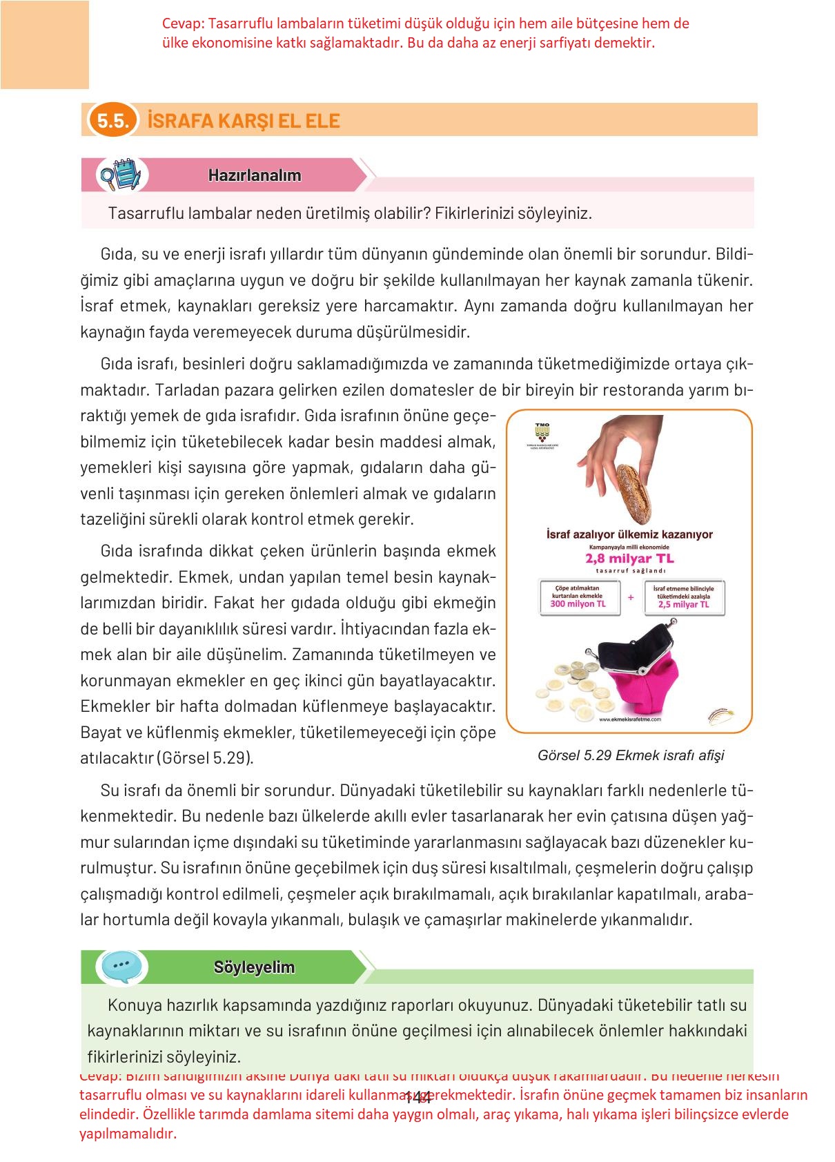 4. Sınıf Hecce Yayıncılık Sosyal Bilgiler Ders Kitabı Sayfa 144 Cevapları