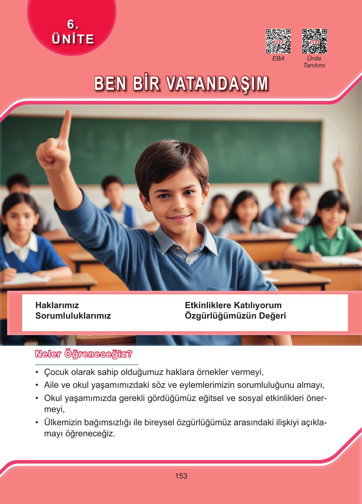 4. Sınıf Hecce Yayıncılık Sosyal Bilgiler Ders Kitabı Sayfa 153 Cevapları