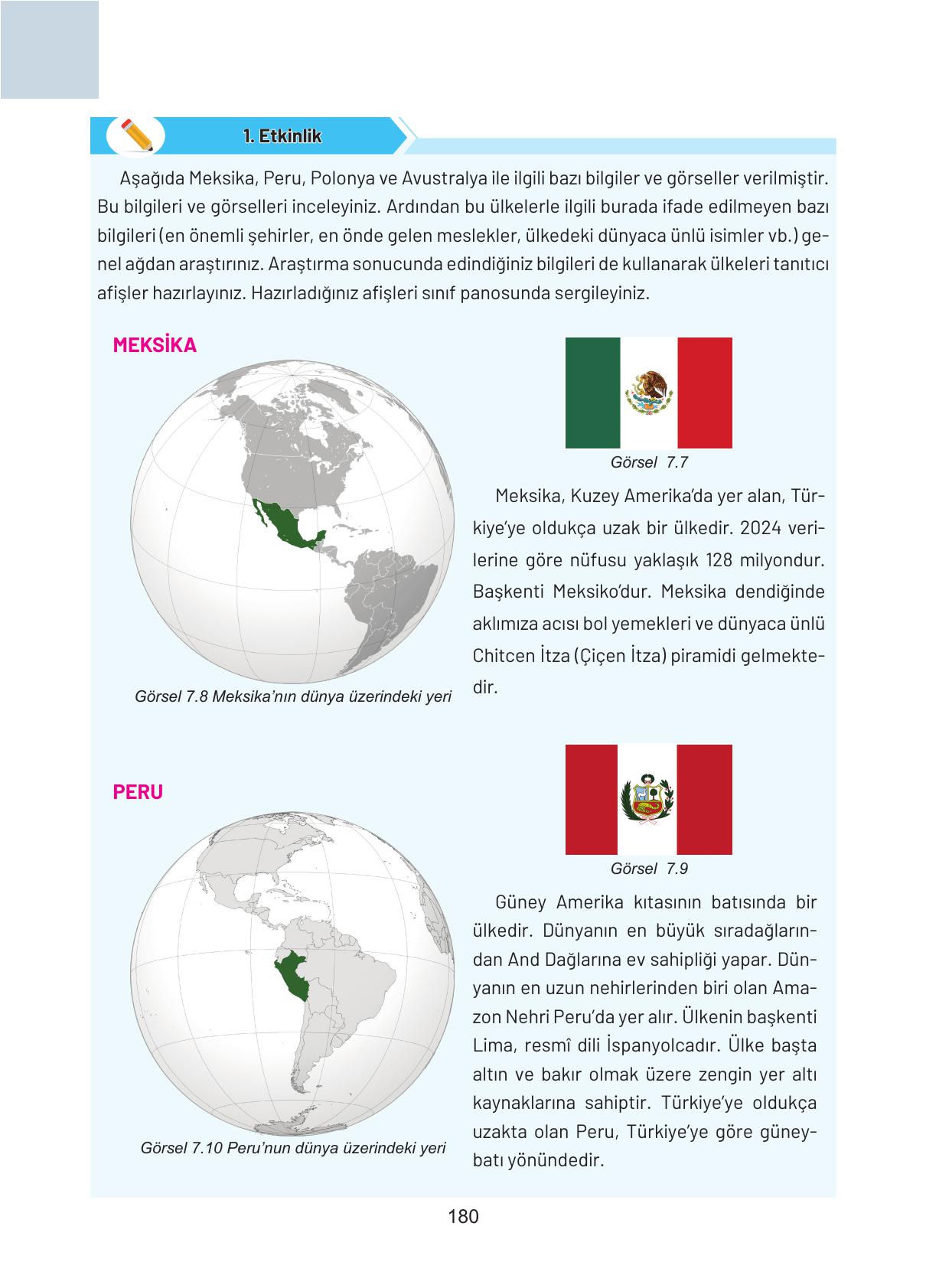 4. Sınıf Hecce Yayıncılık Sosyal Bilgiler Ders Kitabı Sayfa 180 Cevapları