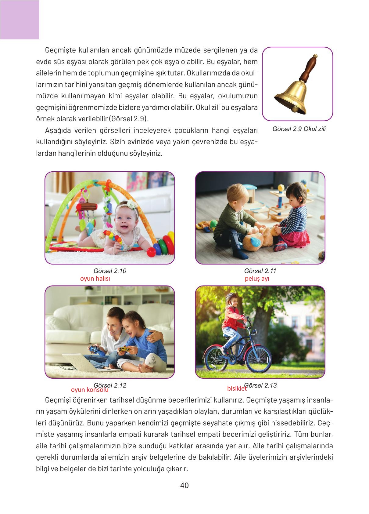 4. Sınıf Hecce Yayıncılık Sosyal Bilgiler Ders Kitabı Sayfa 40 Cevapları