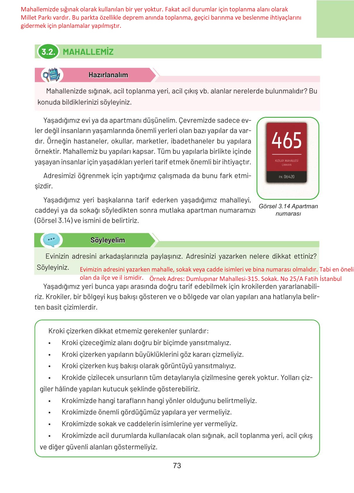 4. Sınıf Hecce Yayıncılık Sosyal Bilgiler Ders Kitabı Sayfa 73 Cevapları 4. Sınıf Hecce Yayıncılık Sosyal Bilgiler Ders Kitabı Sayfa 73 Cevapları
