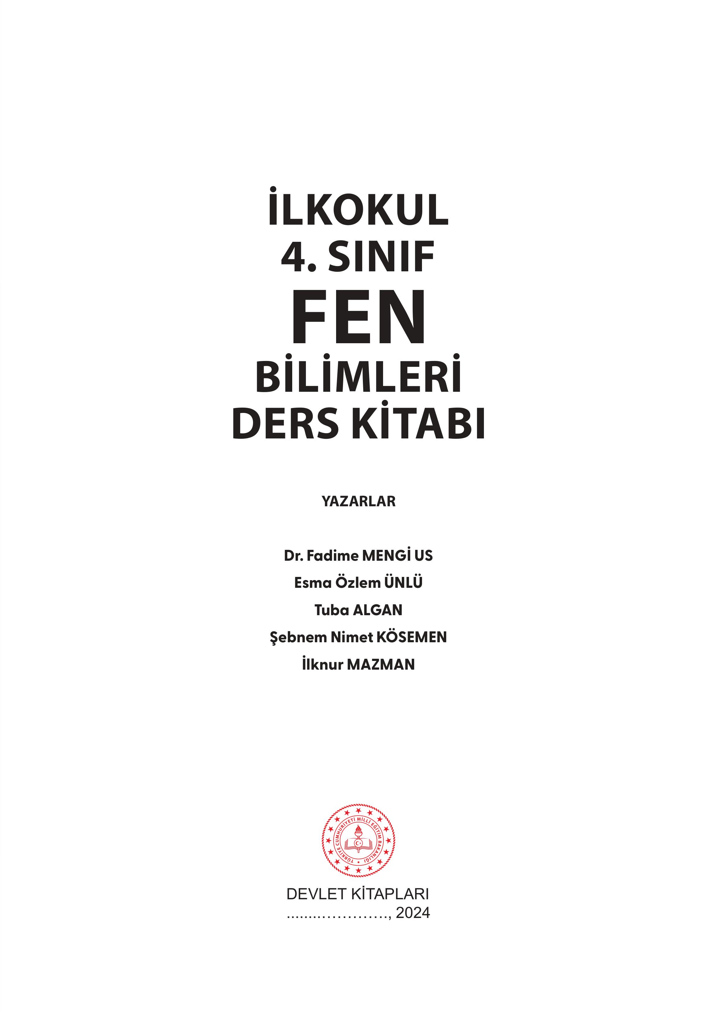 4. Sınıf Meb Yayınları Fen Bilimleri Ders Kitabı Sayfa 1 Cevapları 4. Sınıf Meb Yayınları Fen Bilimleri Ders Kitabı Sayfa 1 Cevapları
