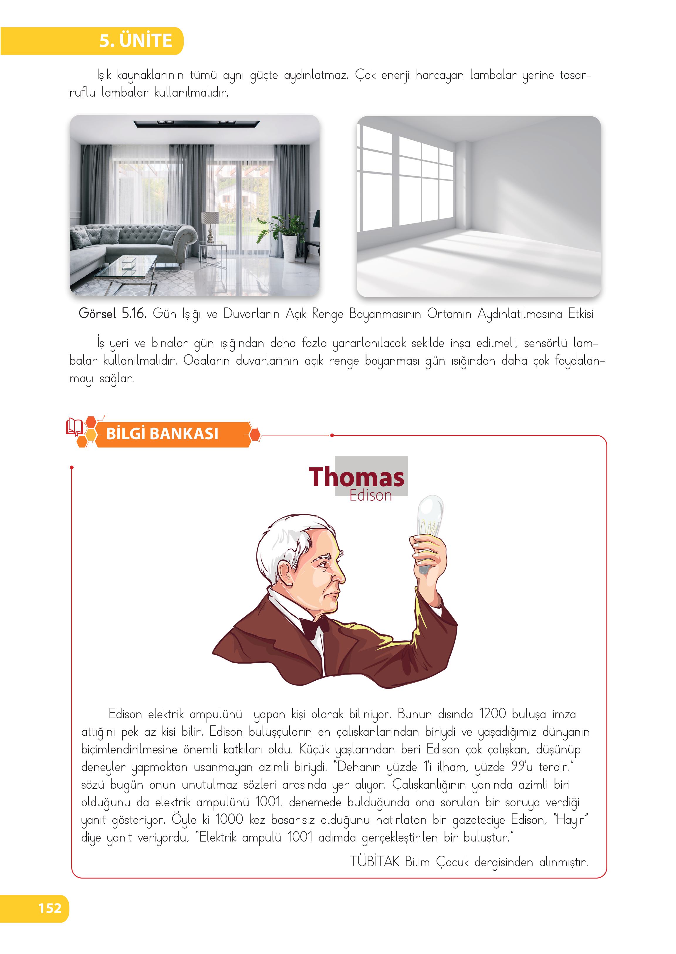 4. Sınıf Meb Yayınları Fen Bilimleri Ders Kitabı Sayfa 152 Cevapları