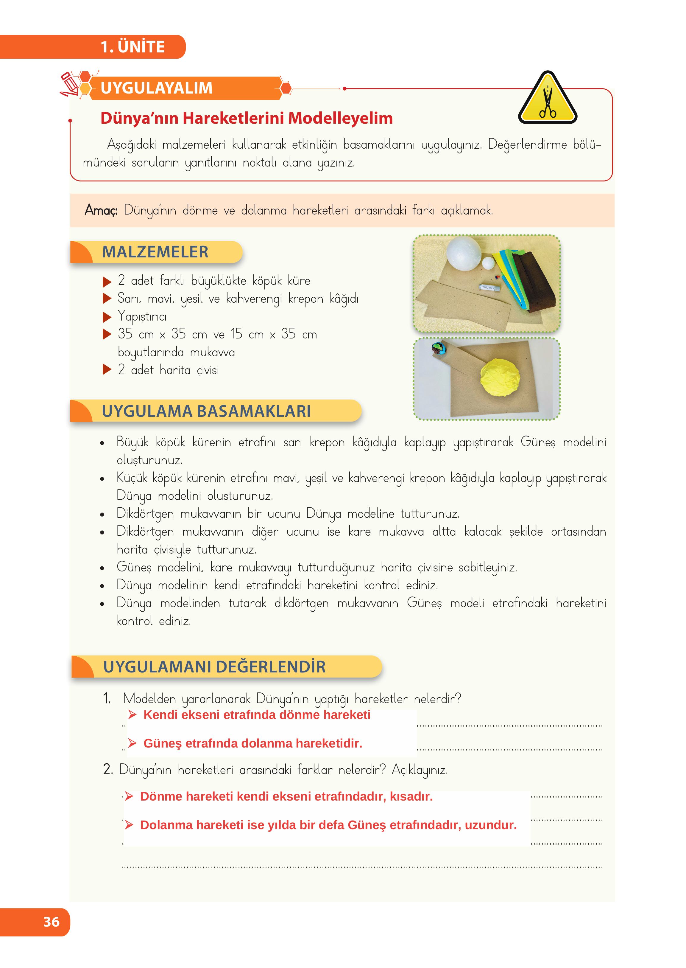 4. Sınıf Meb Yayınları Fen Bilimleri Ders Kitabı Sayfa 36 Cevapları 4. Sınıf Meb Yayınları Fen Bilimleri Ders Kitabı Sayfa 36 Cevapları