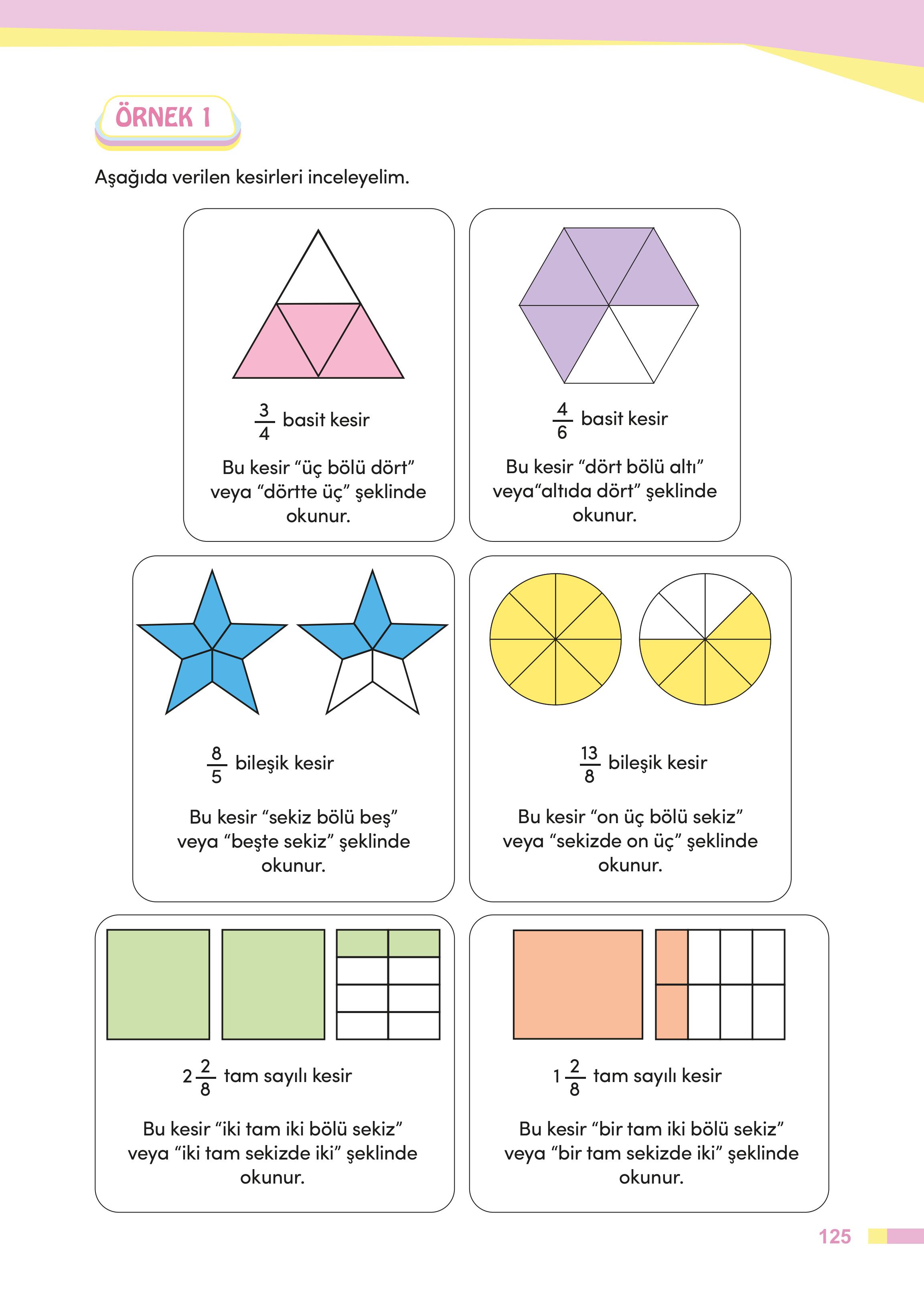 4. Sınıf Meb Yayınları Matematik Ders Kitabı Sayfa 125 Cevapları 4. Sınıf Meb Yayınları Matematik Ders Kitabı Sayfa 125 Cevapları