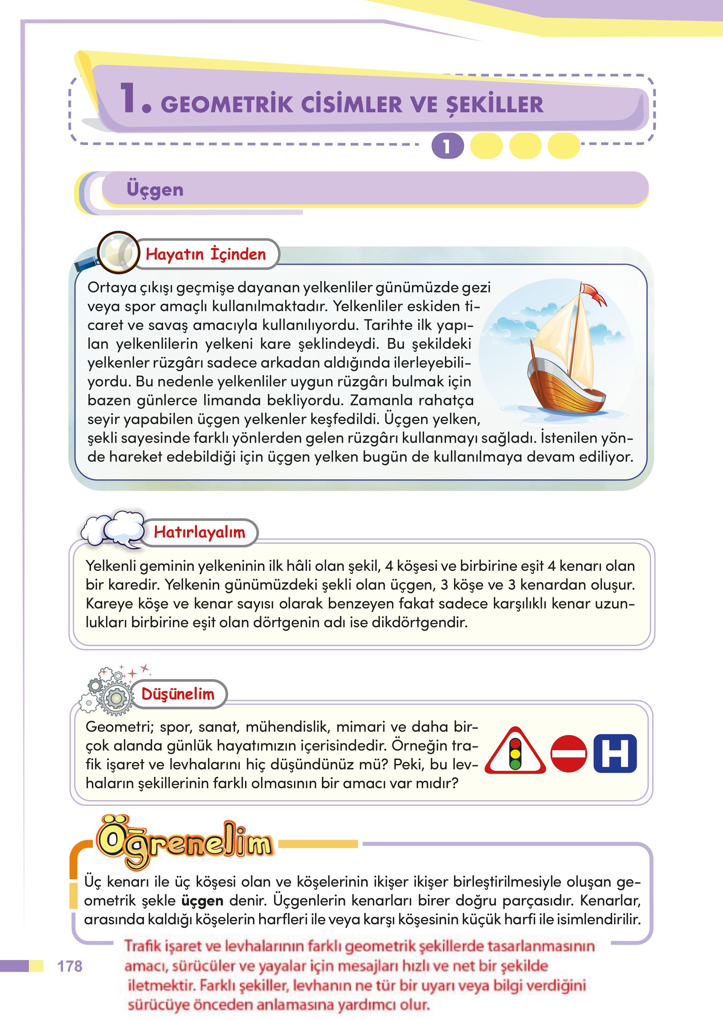 4. Sınıf Meb Yayınları Matematik Ders Kitabı Sayfa 178 Cevapları