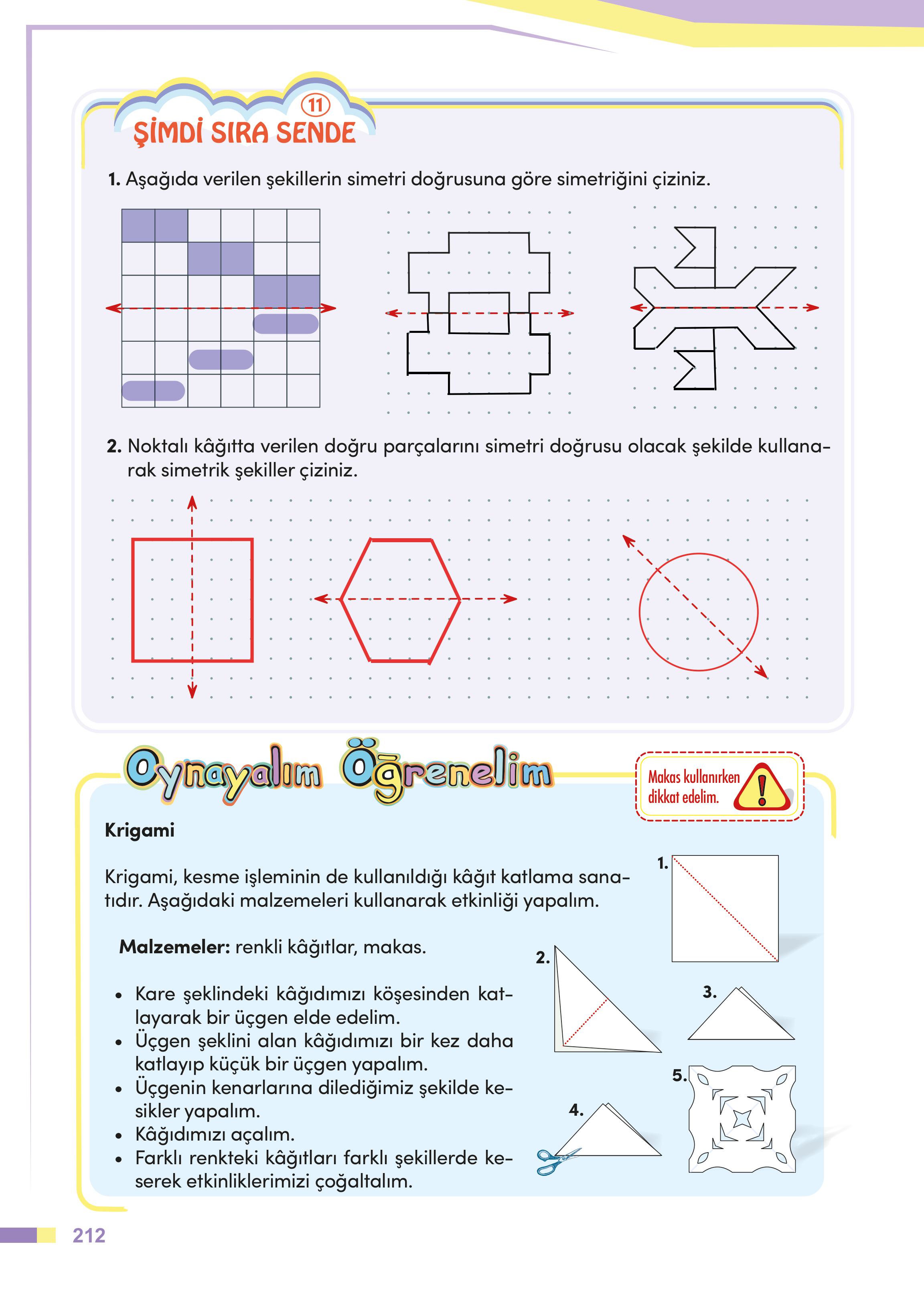 4. Sınıf Meb Yayınları Matematik Ders Kitabı Sayfa 212 Cevapları 4. Sınıf Meb Yayınları Matematik Ders Kitabı Sayfa 212 Cevapları