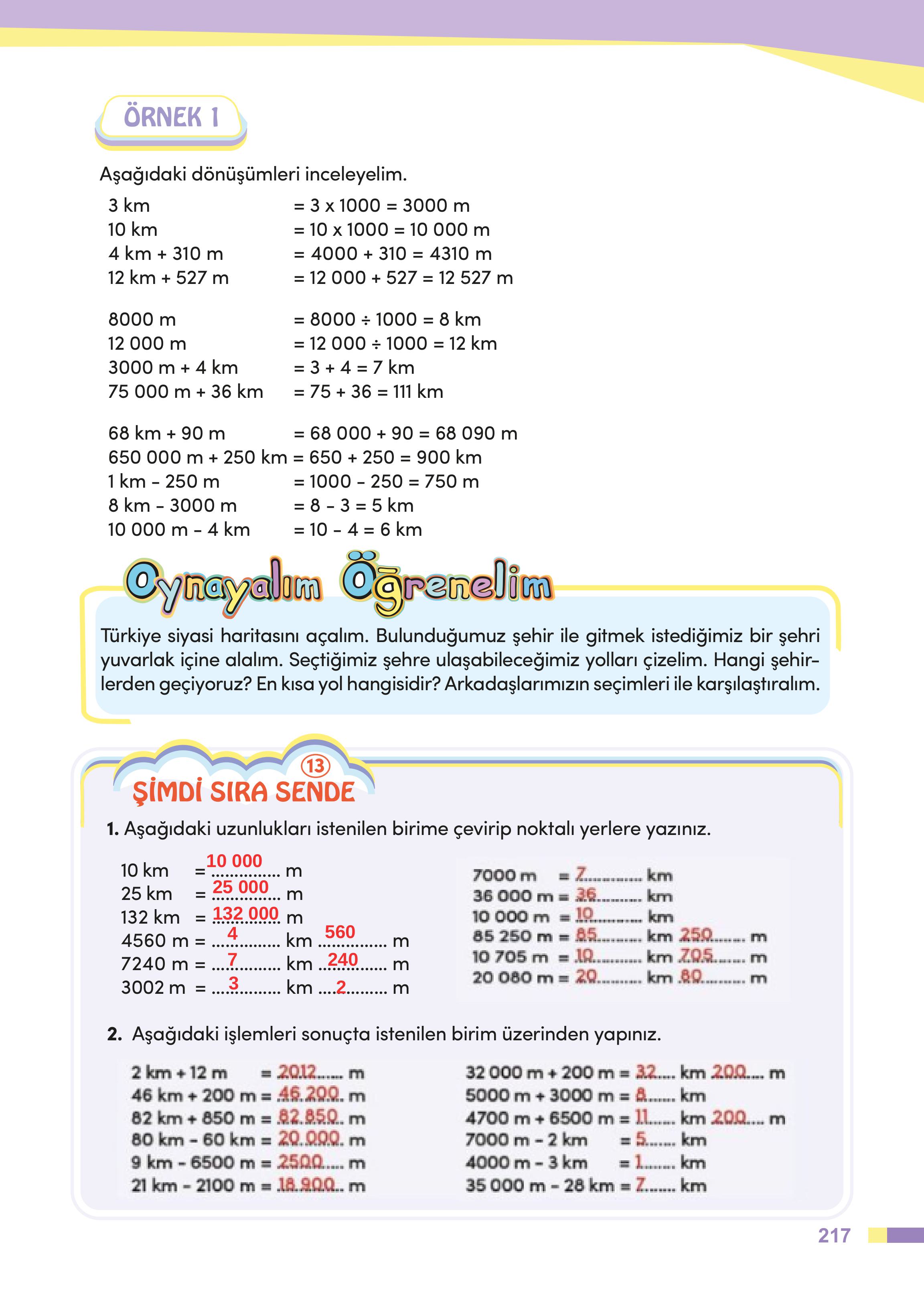 4. Sınıf Meb Yayınları Matematik Ders Kitabı Sayfa 217 Cevapları 4. Sınıf Meb Yayınları Matematik Ders Kitabı Sayfa 217 Cevapları