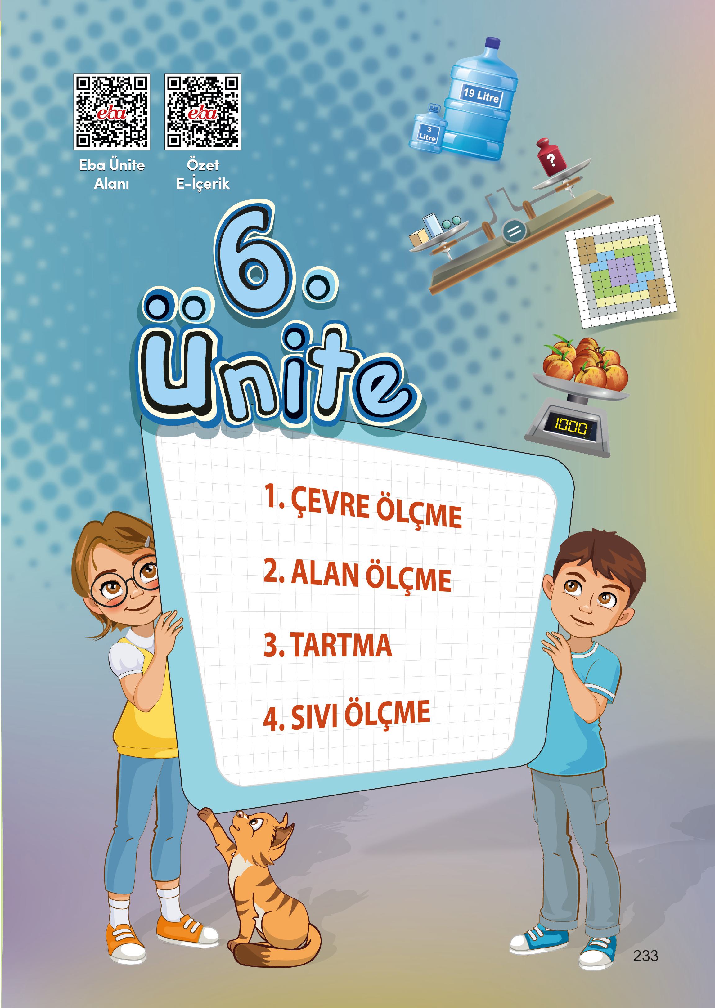 4. Sınıf Meb Yayınları Matematik Ders Kitabı Sayfa 233 Cevapları